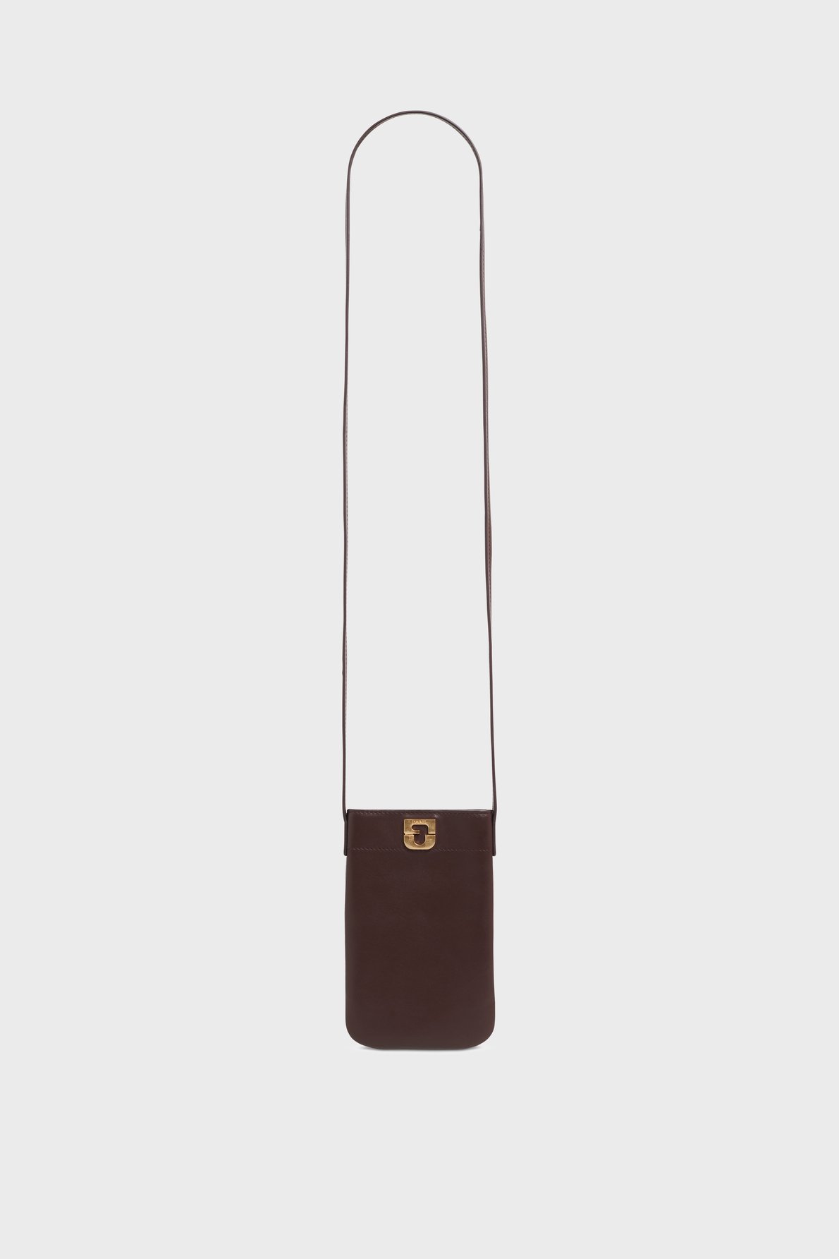 Porte téléphone en cuir - ladyphone GERARD DAREL Marron