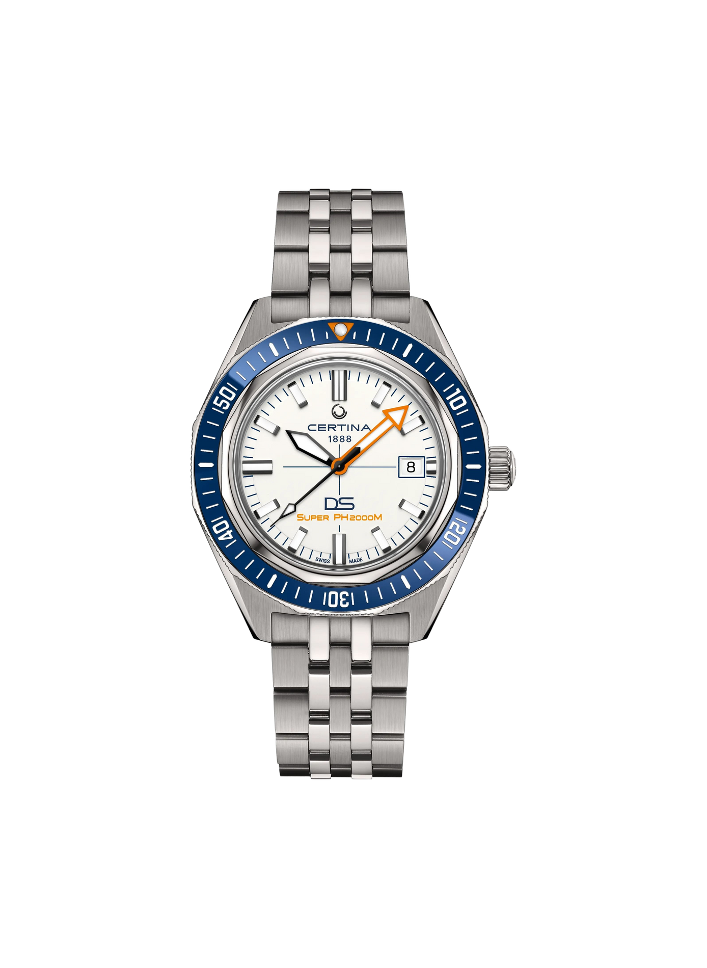Montre automatique DS SUPER PH2000M en titane CERTINA Blanc