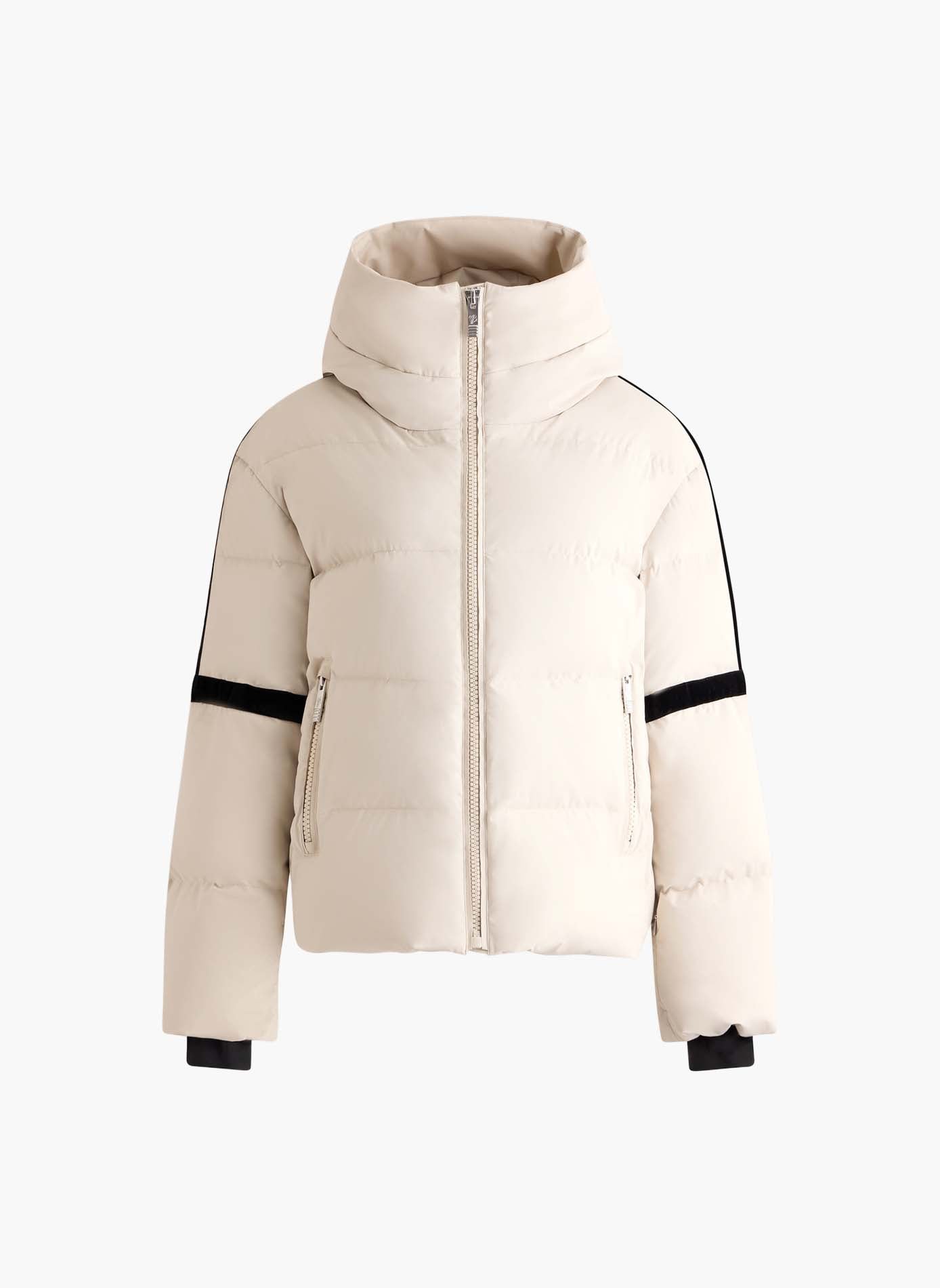 Doudoune barsy col capuche coupe oversize FUSALP Blanc