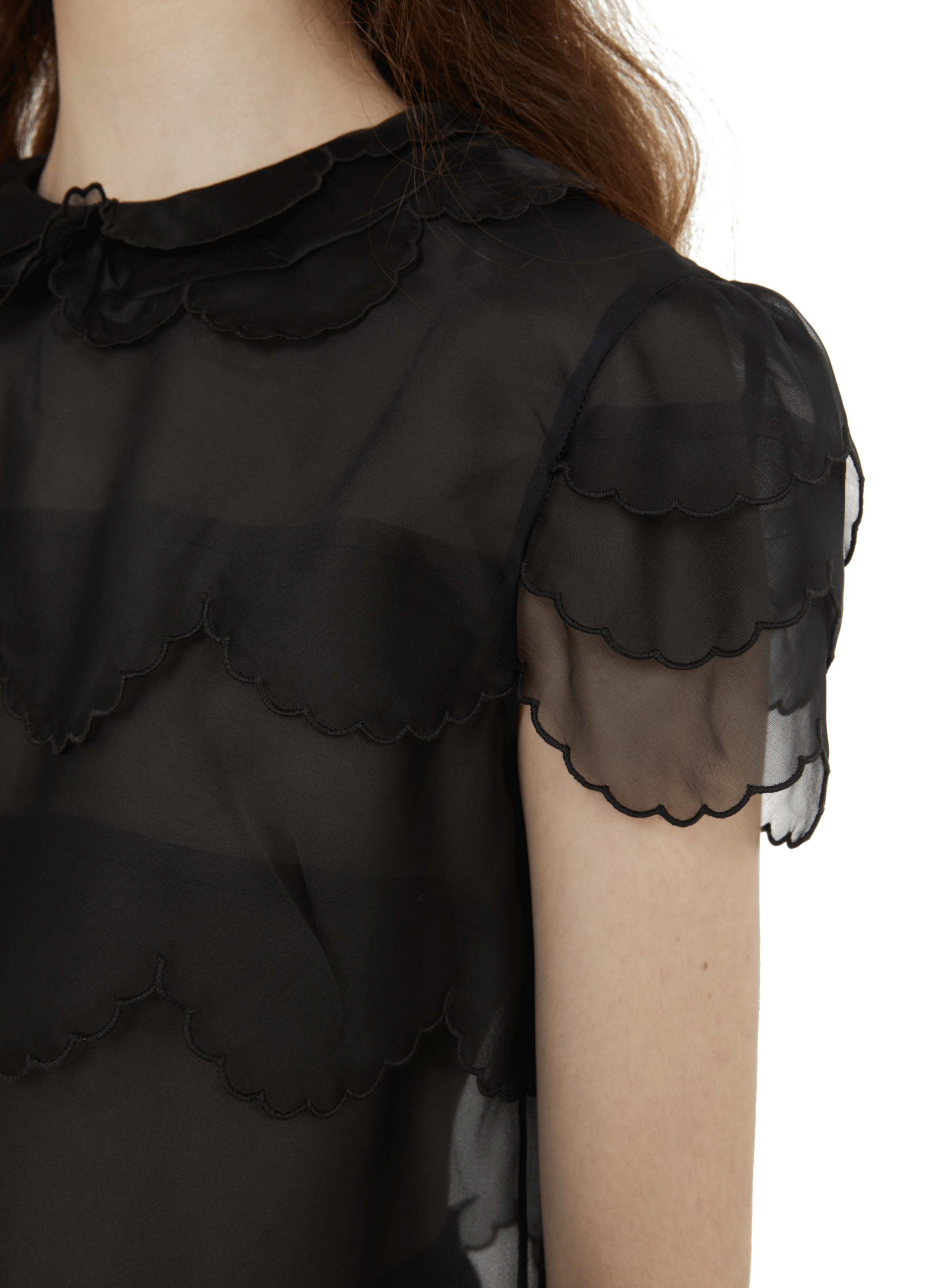 Silk top  MAISON MARGIELA Black