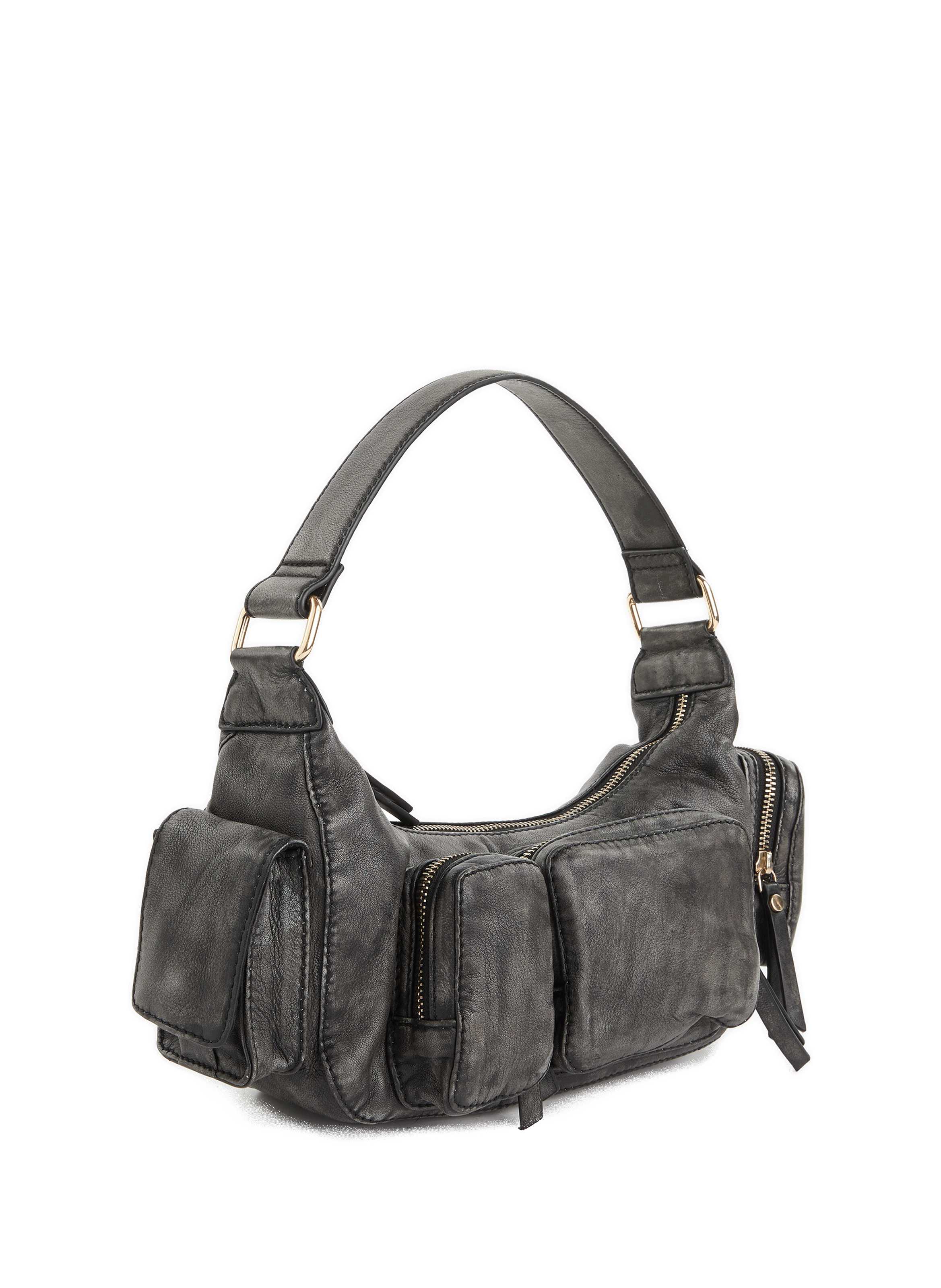Dakota leather bag SAISON 1865 Grey