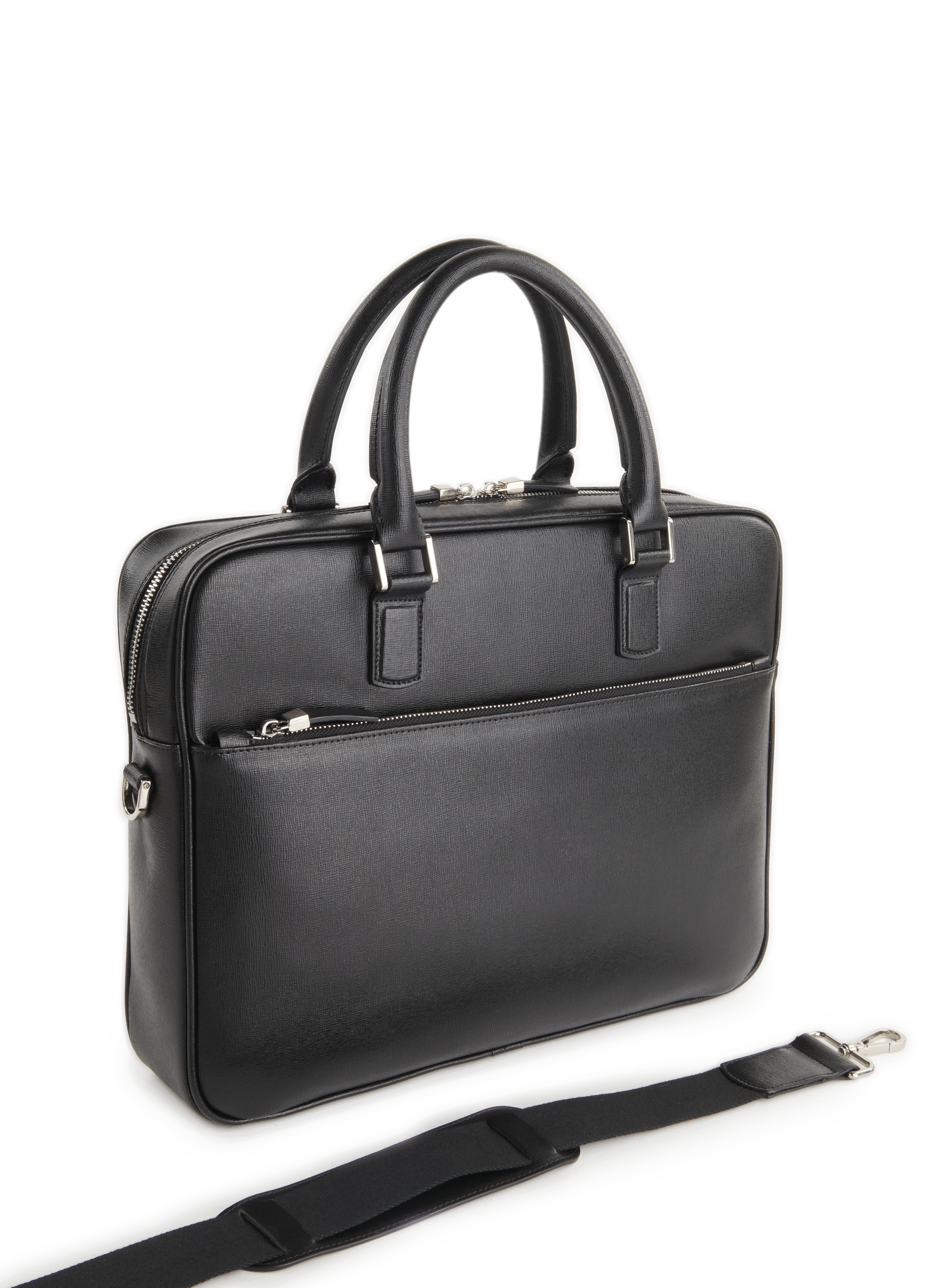Leather briefcase  SAISON 1865 Black