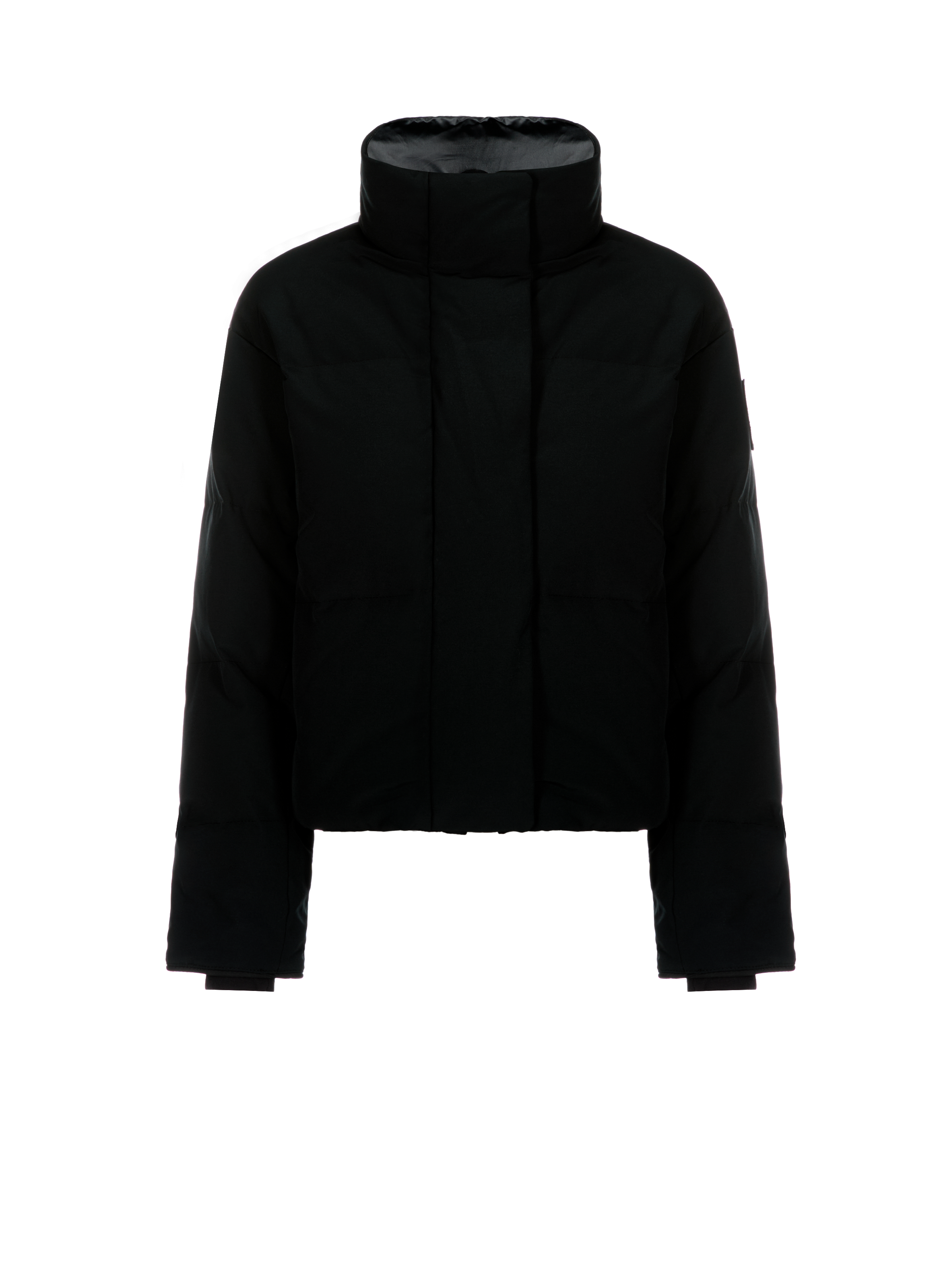 CANADA GOOSE Short quilted down jacket Black