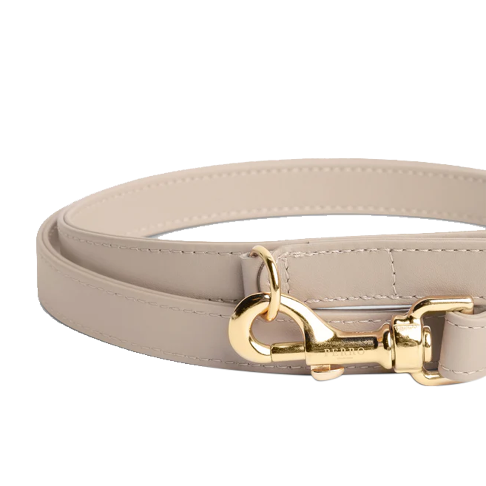 Leather lead PERRO COLLECTION Beige