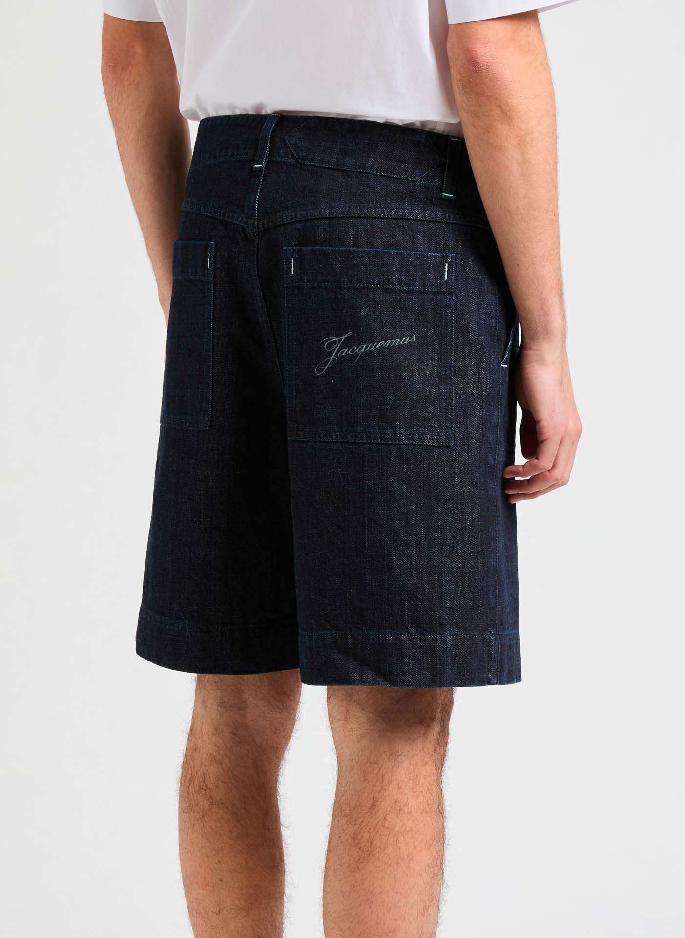 Denim Shorts JACQUEMUS Blue