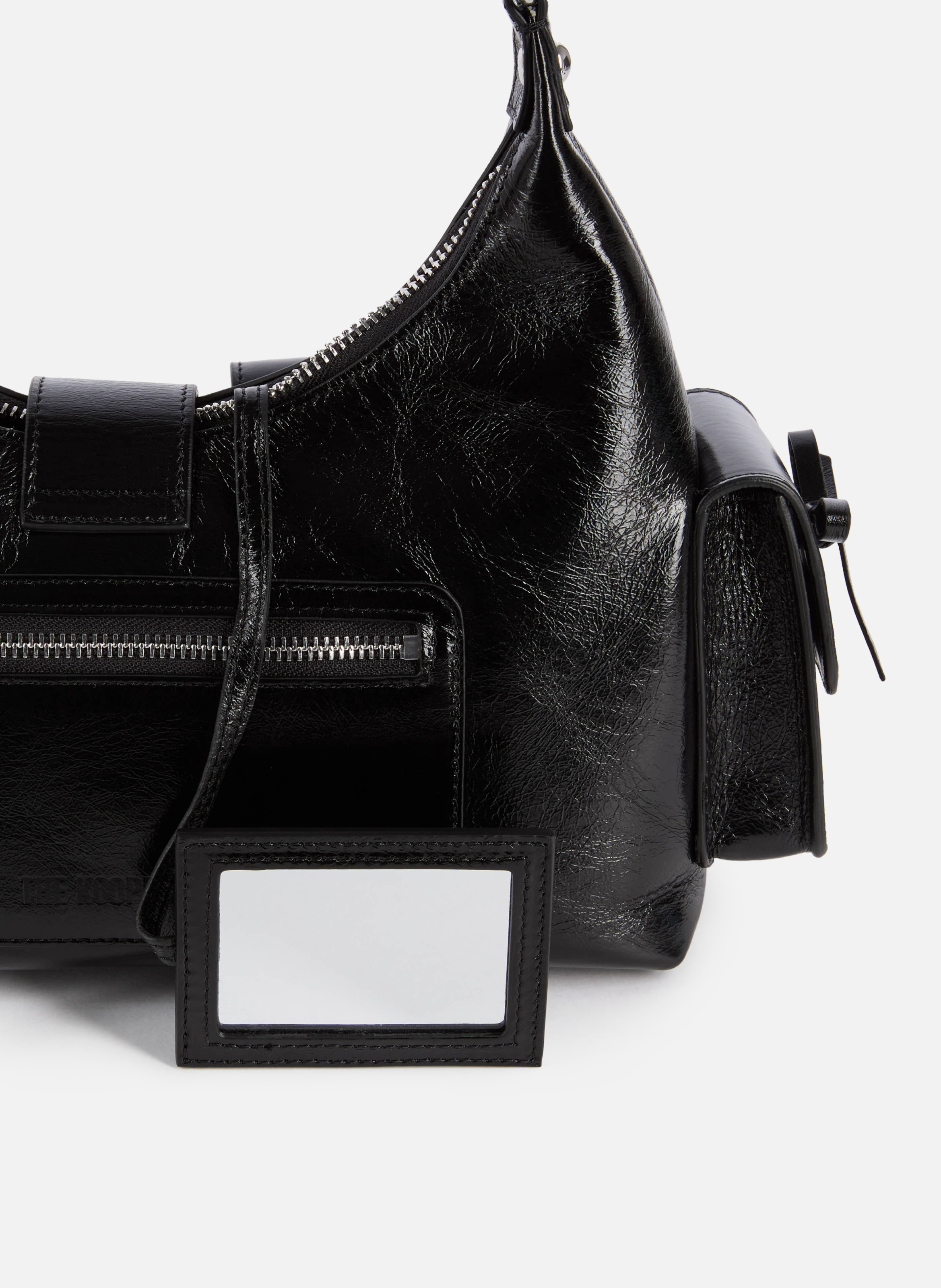 Sac amelia en cuir craquelé THE KOOPLES Noir