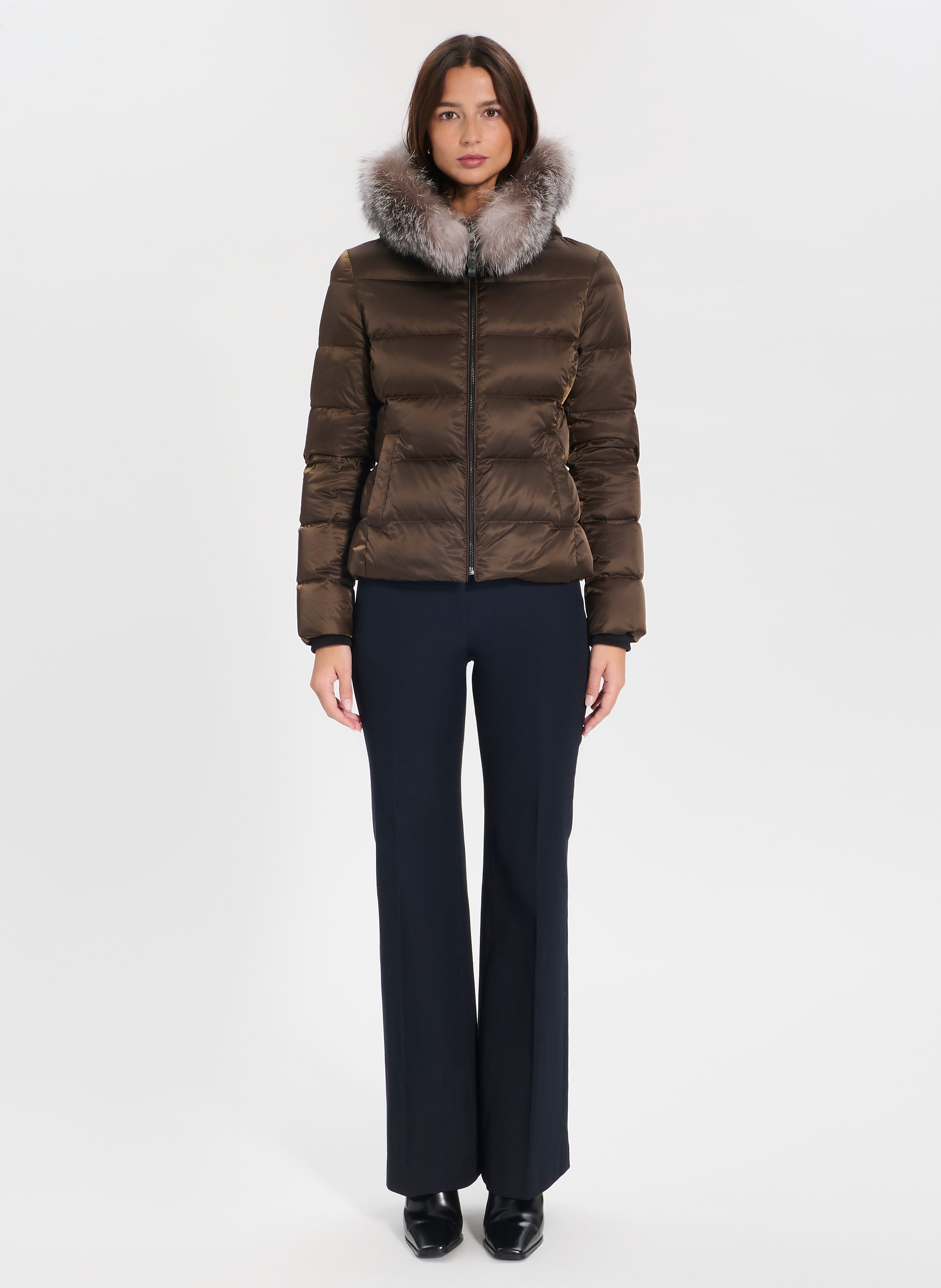 Doudoune daly ZAPA Marron