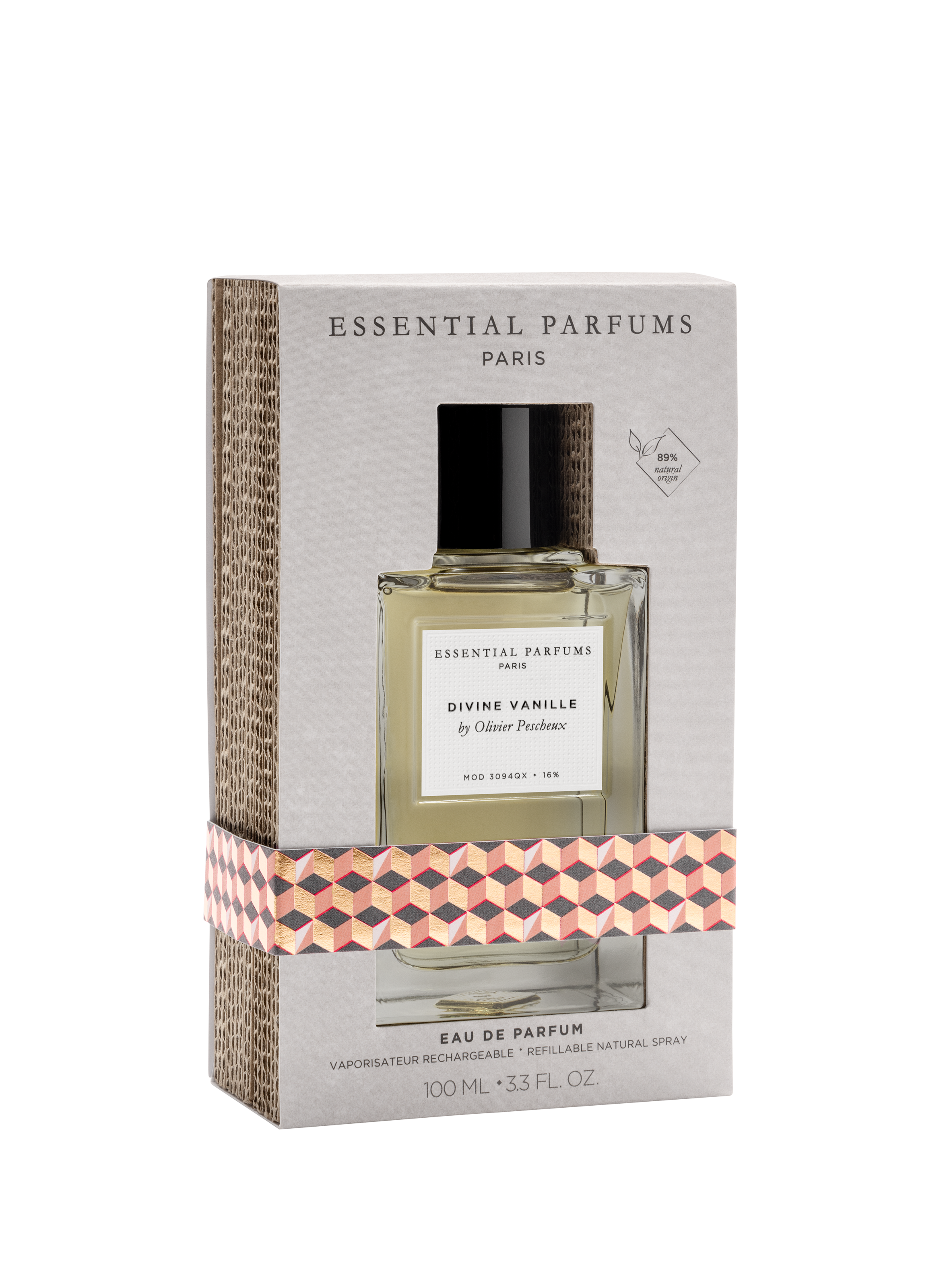 Divine Vanilla by Olivier Pescheux - Rechargeable Eau de Parfum ESSENTIAL PARFUMS No color