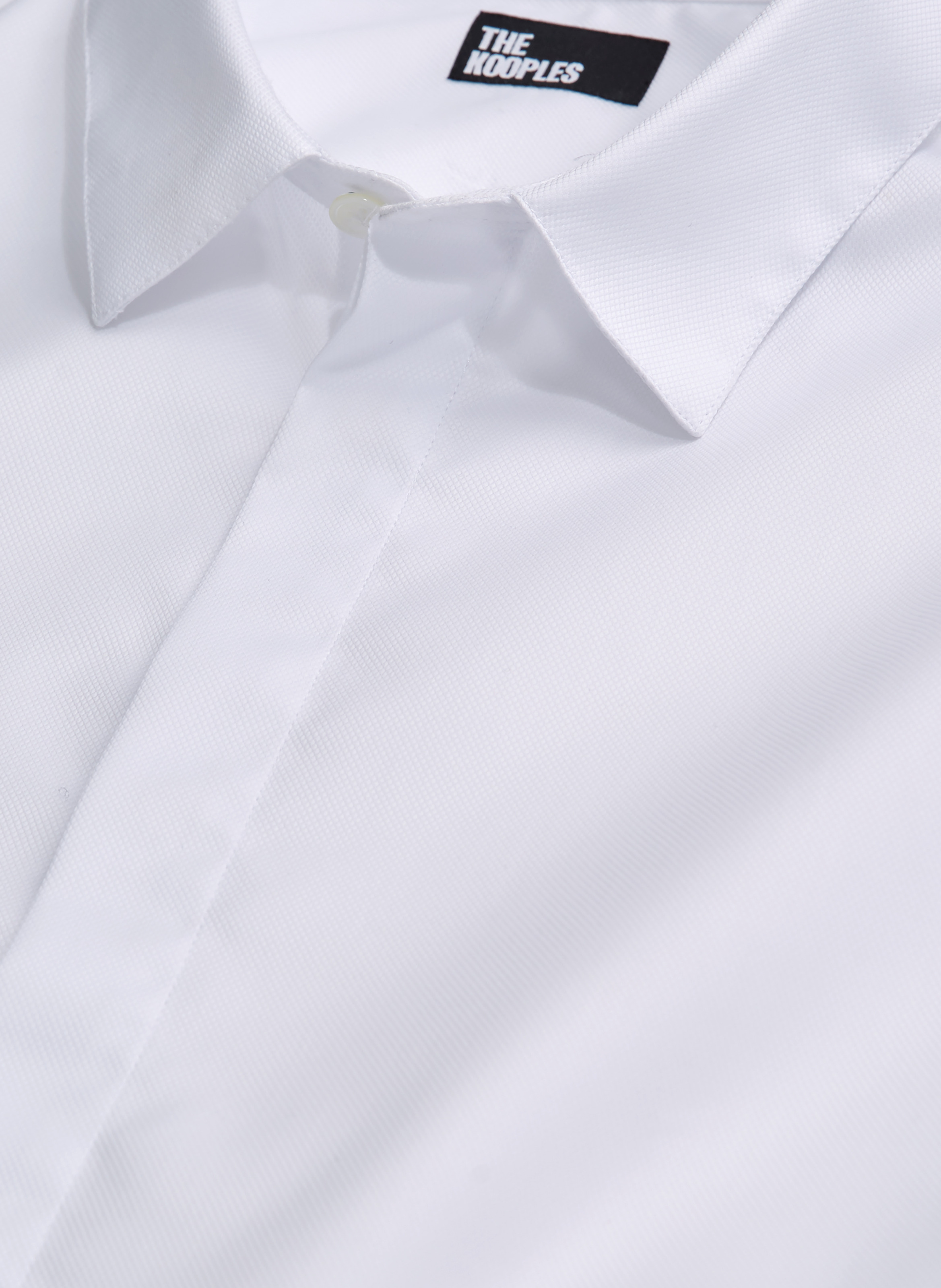 Chemise formelle coupe droite THE KOOPLES Blanc