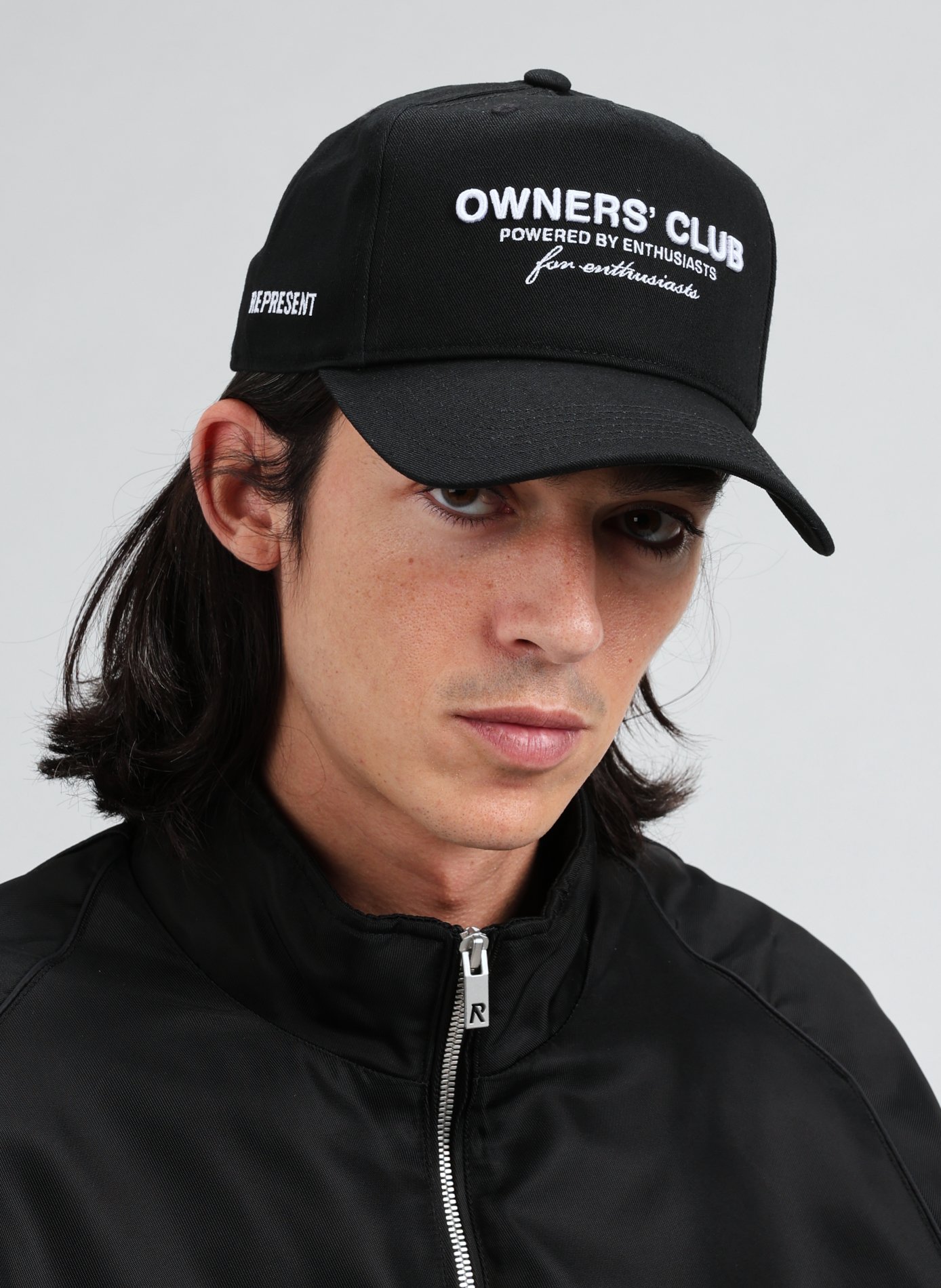 Cotton cap REPRESENT Black