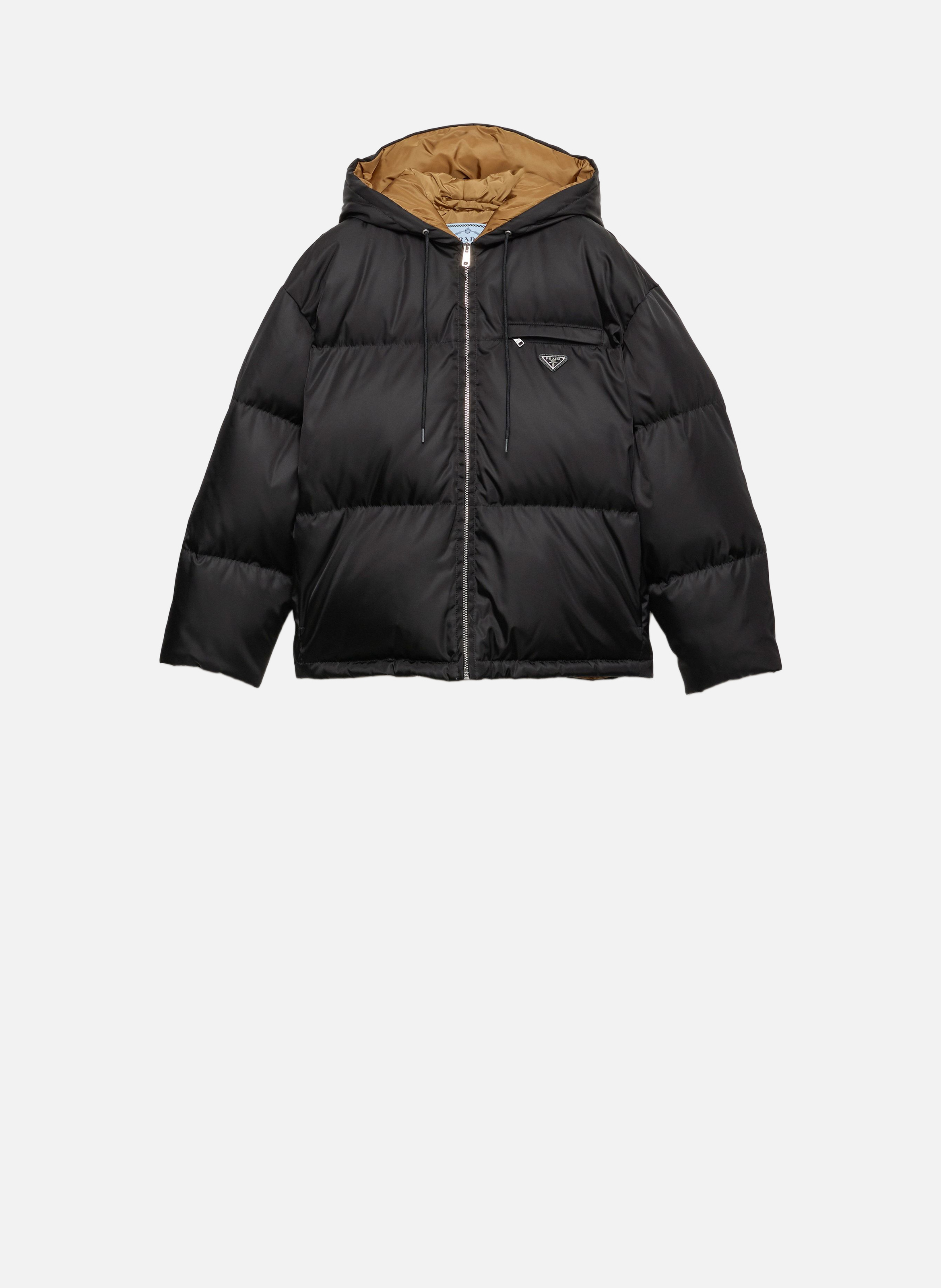 Doudoune en re-nylon PRADA Noir