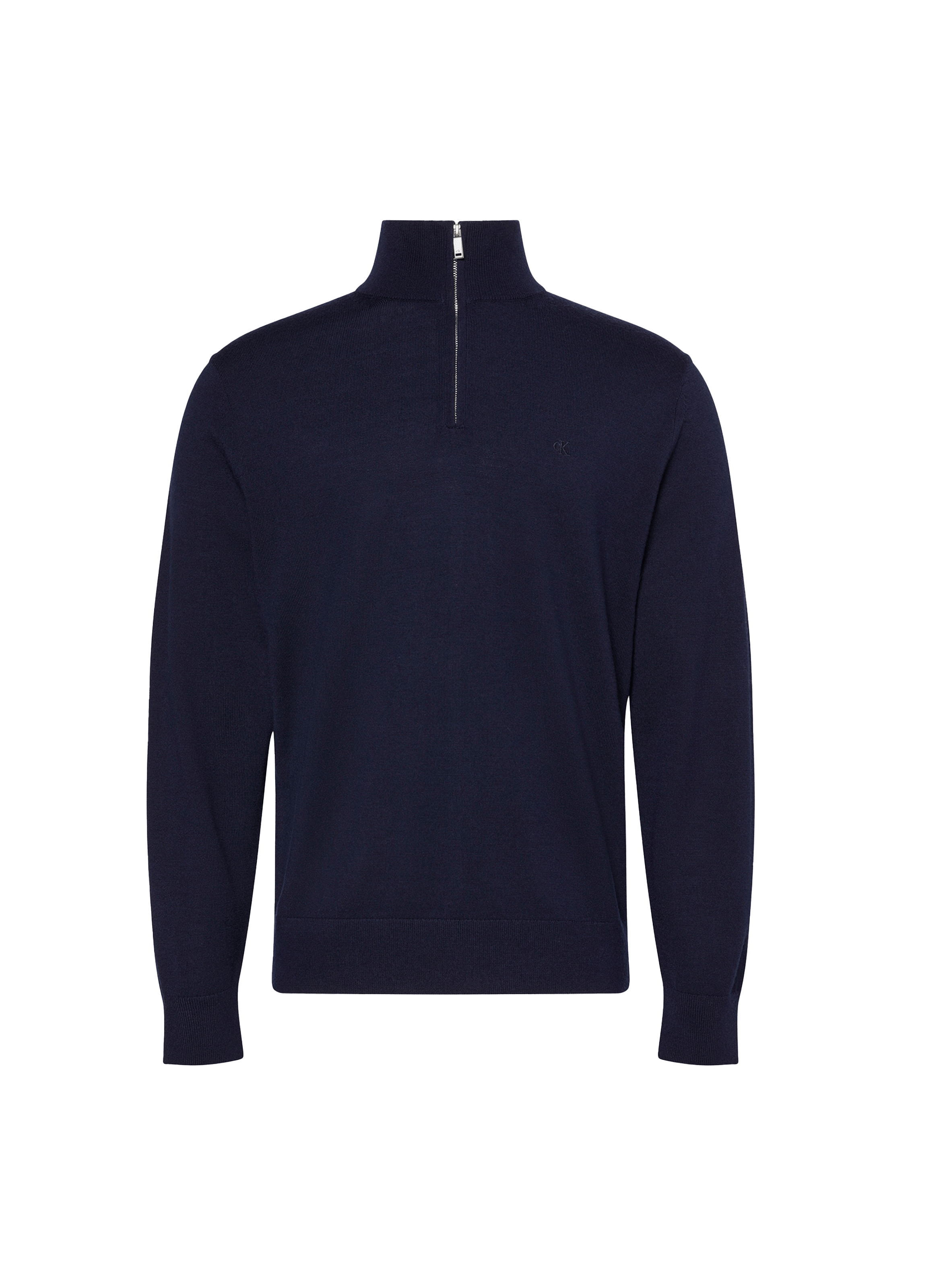 CALVIN KLEIN Roll-neck wool Jumper  Blue