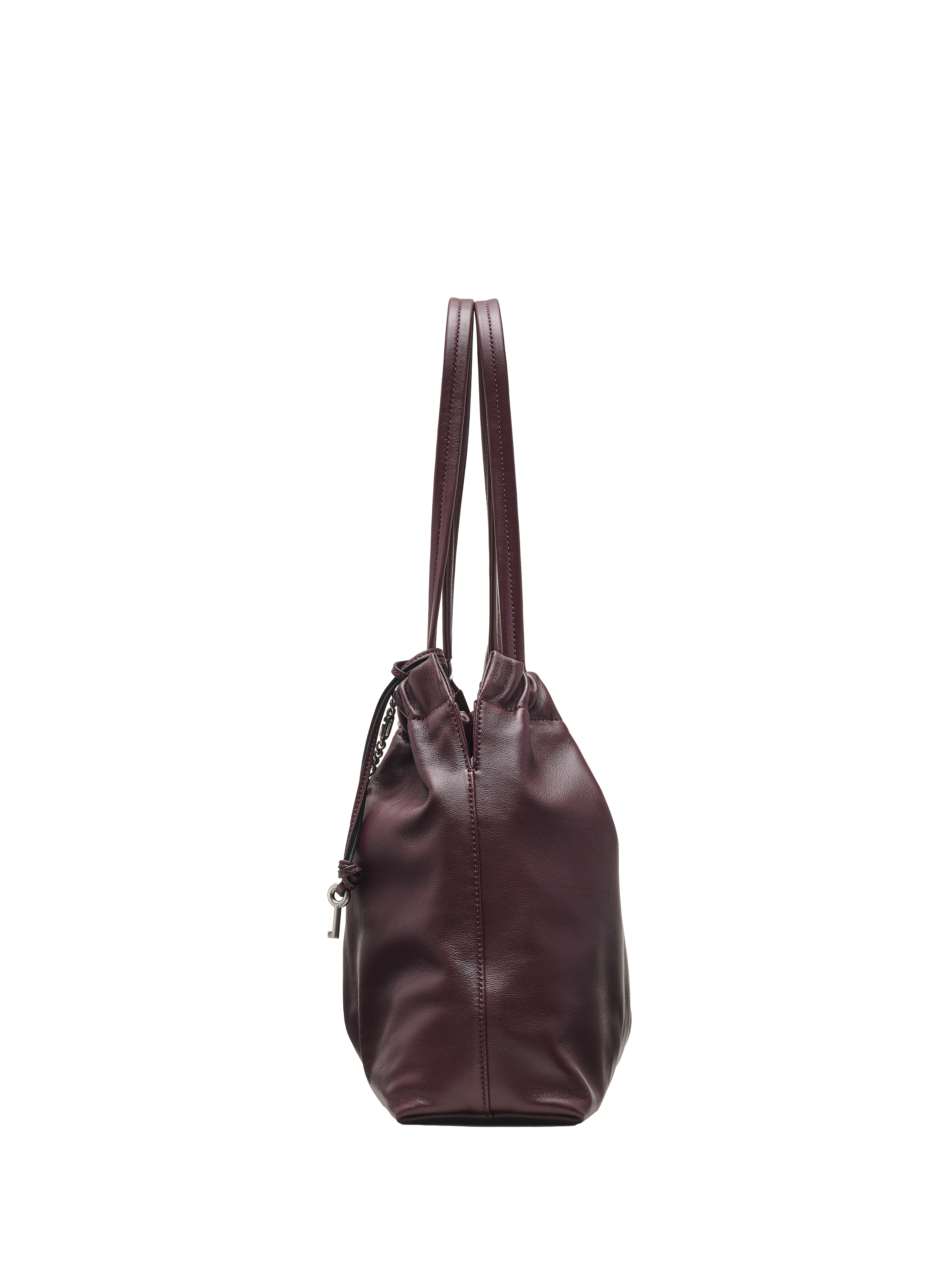 Sac The Cristina Tote en cuir MARC JACOBS Rouge