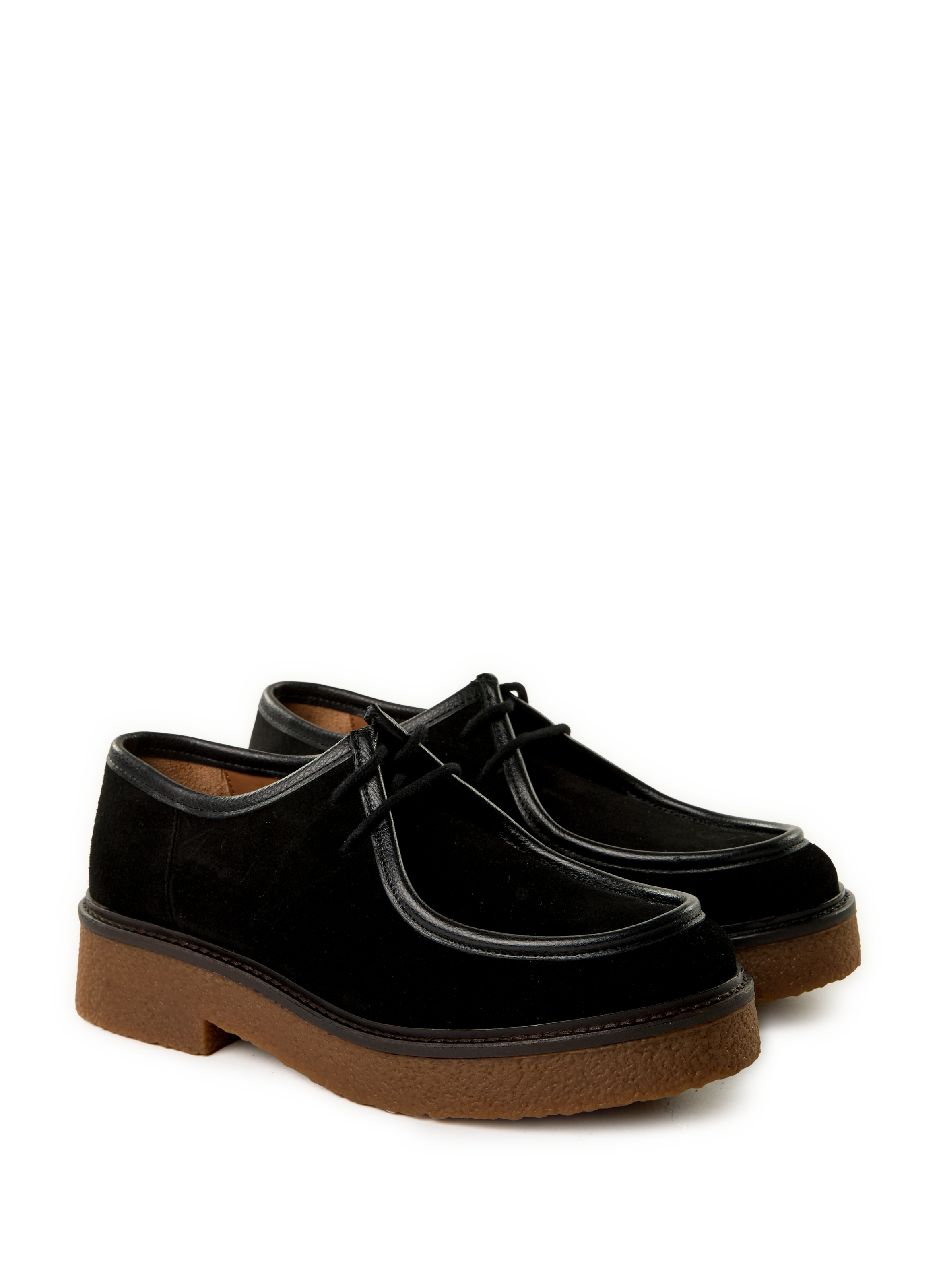 Derbies Roberta en cuir  MAISON TOUFET Noir