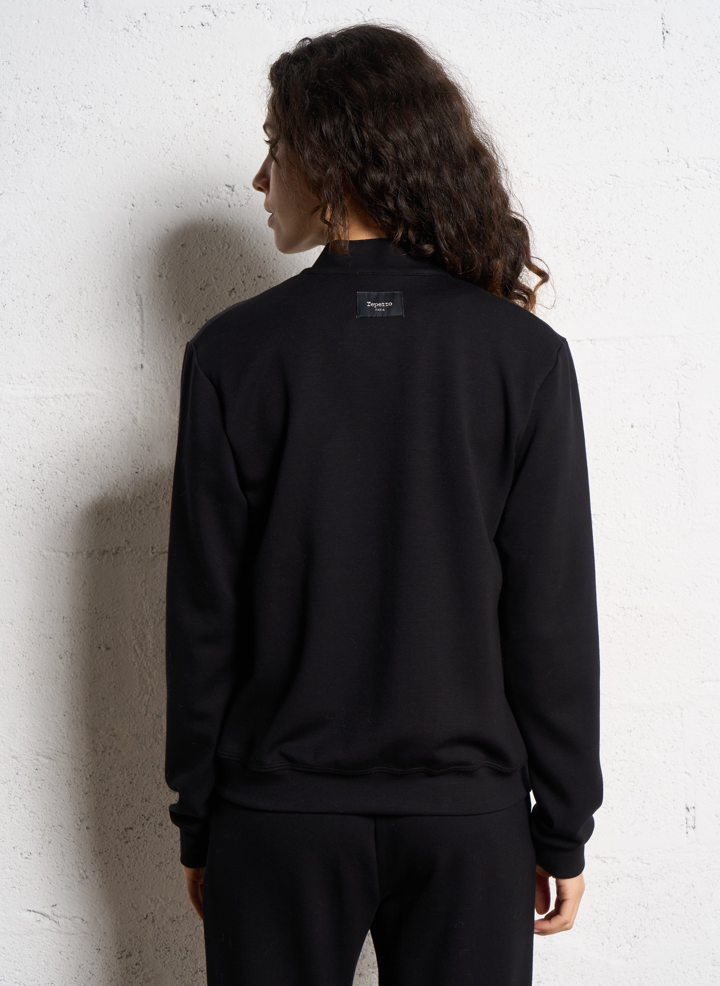 Veste col teddy REPETTO Noir