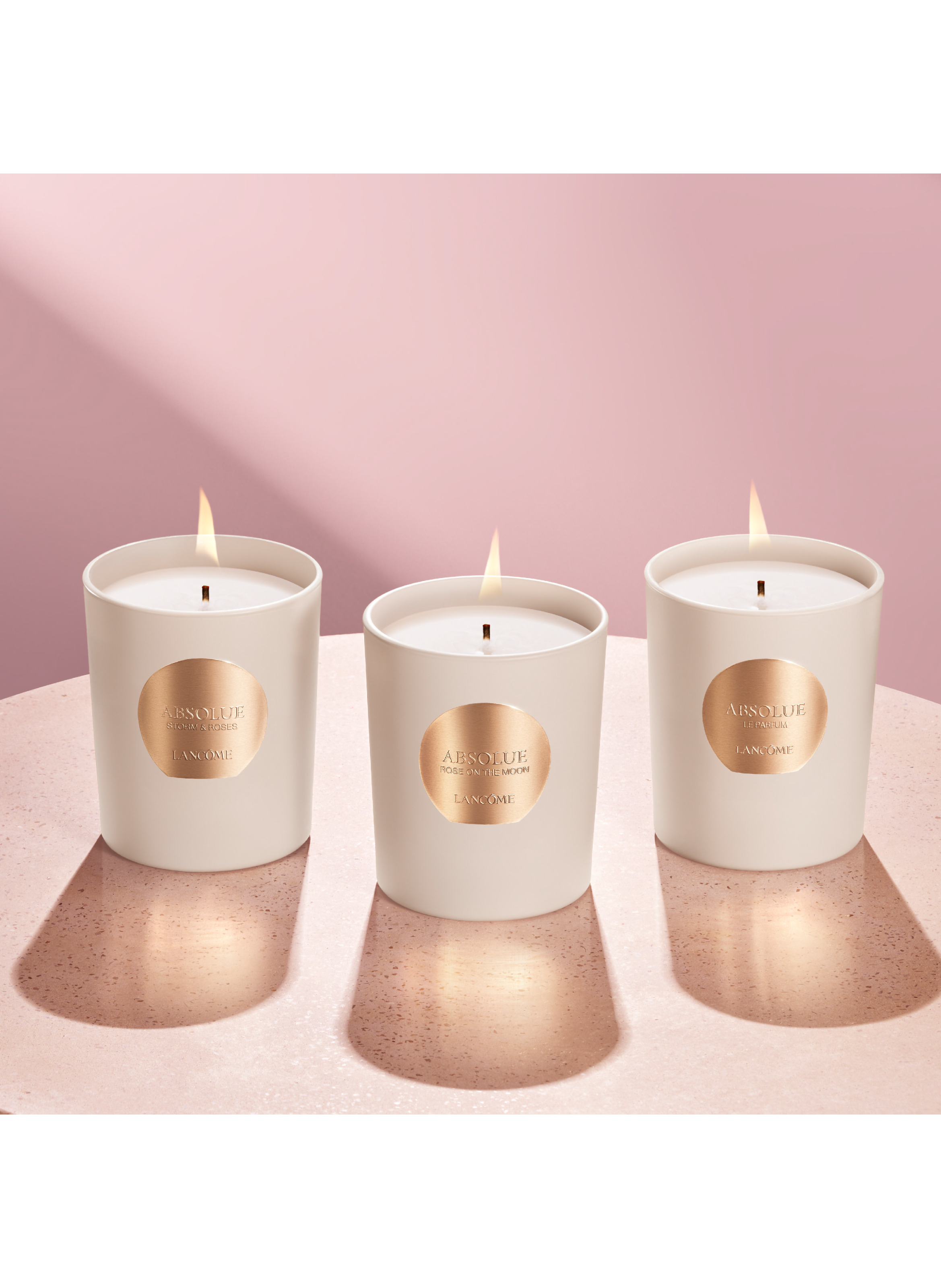 Lancôme Absolue Les Parfums Rose on the Moon - Scented Candle LANCÔME No color