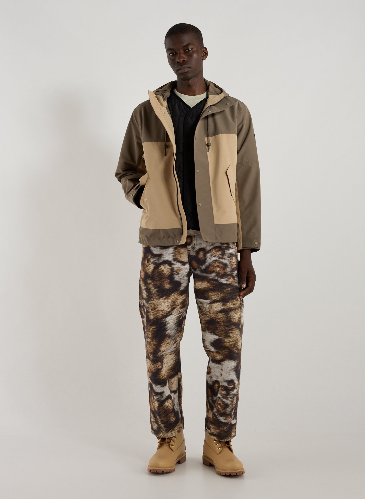 Veste d'extérieur à capuche AIGLE Marron