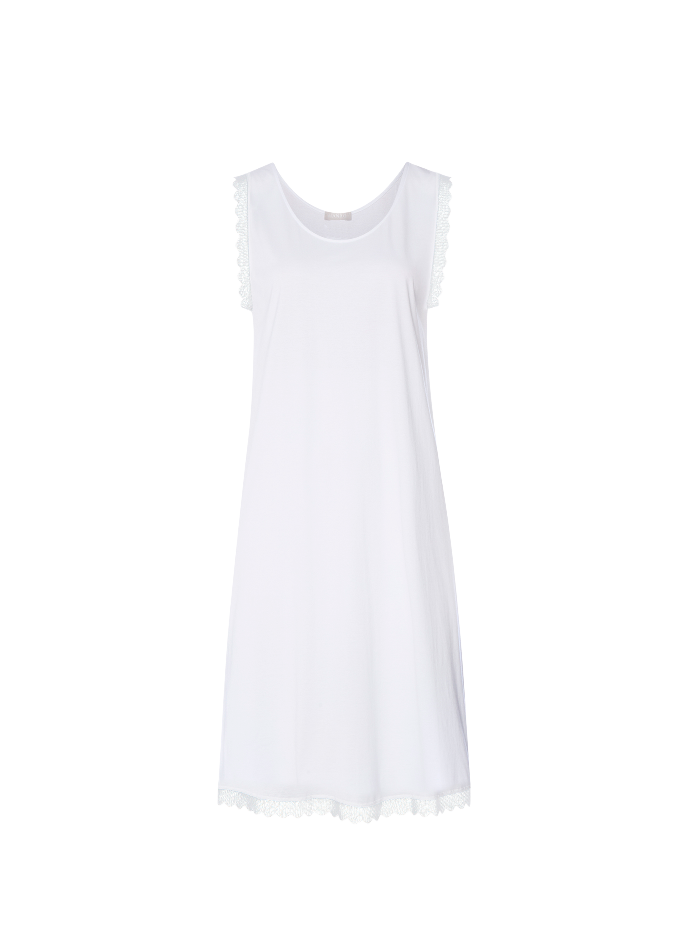 Chemise de nuit Inaya en coton HANRO Blanc