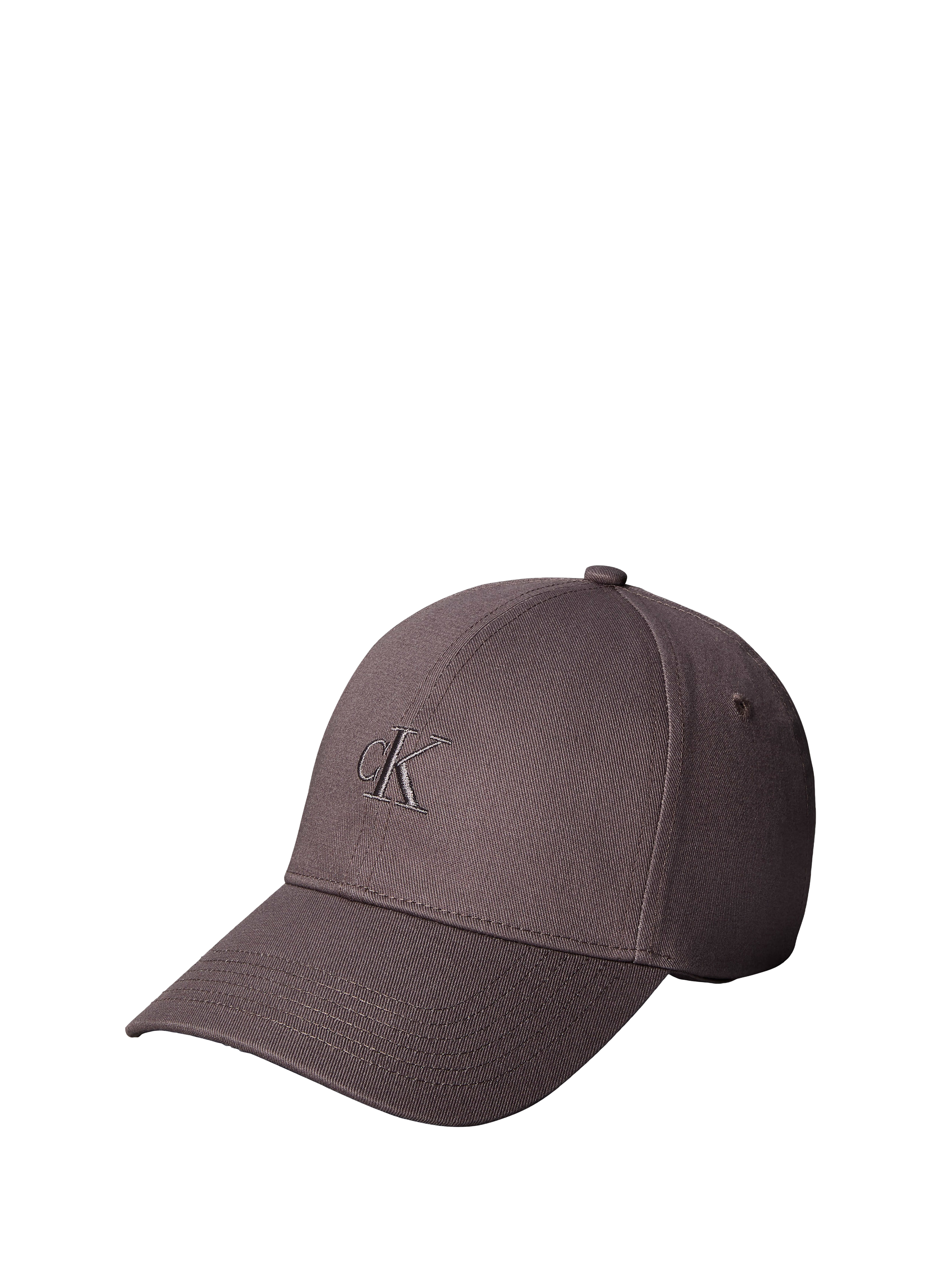 Cap with twill logo CALVIN KLEIN Grey