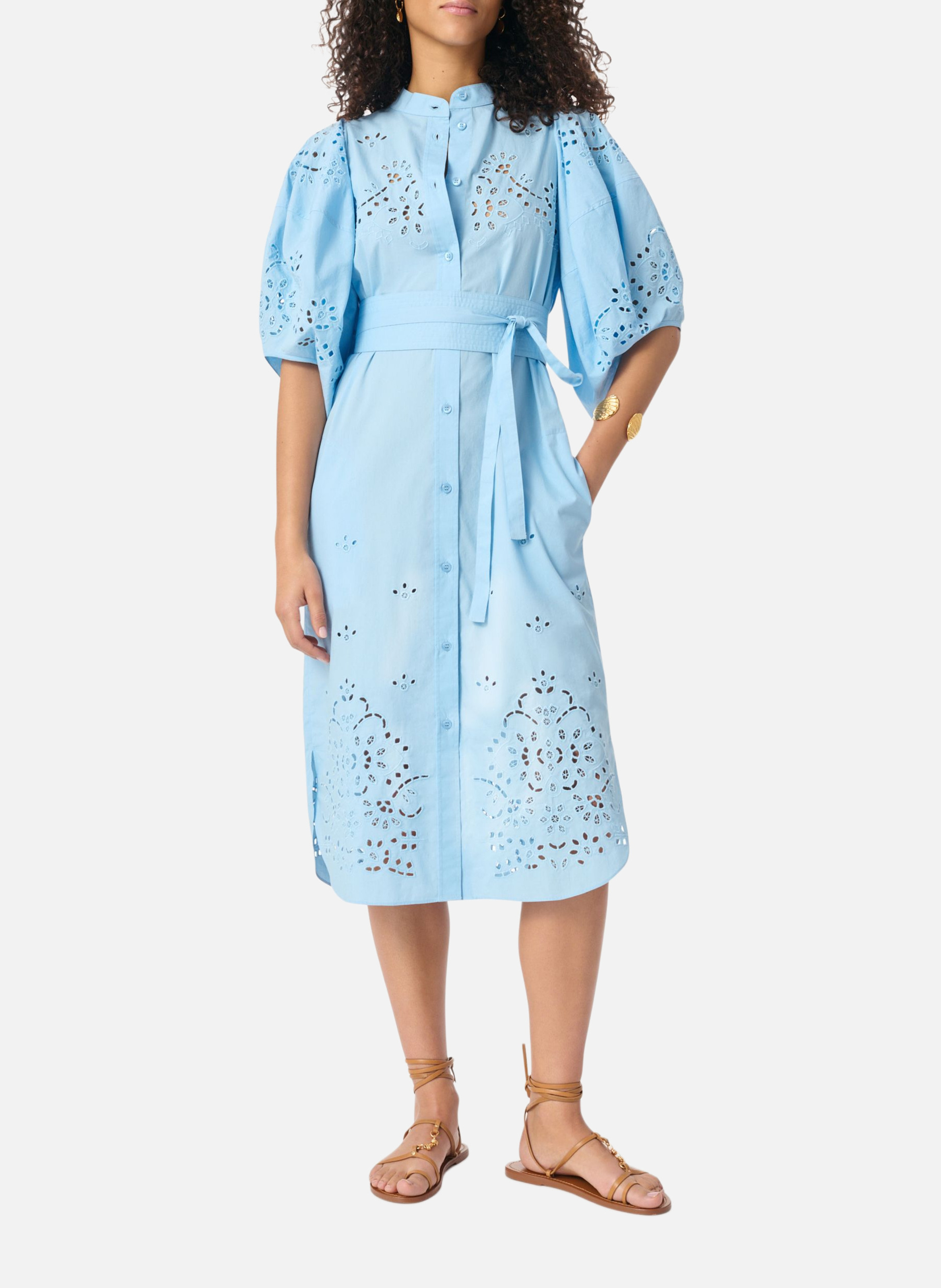 Robe flora VANESSA BRUNO Bleu