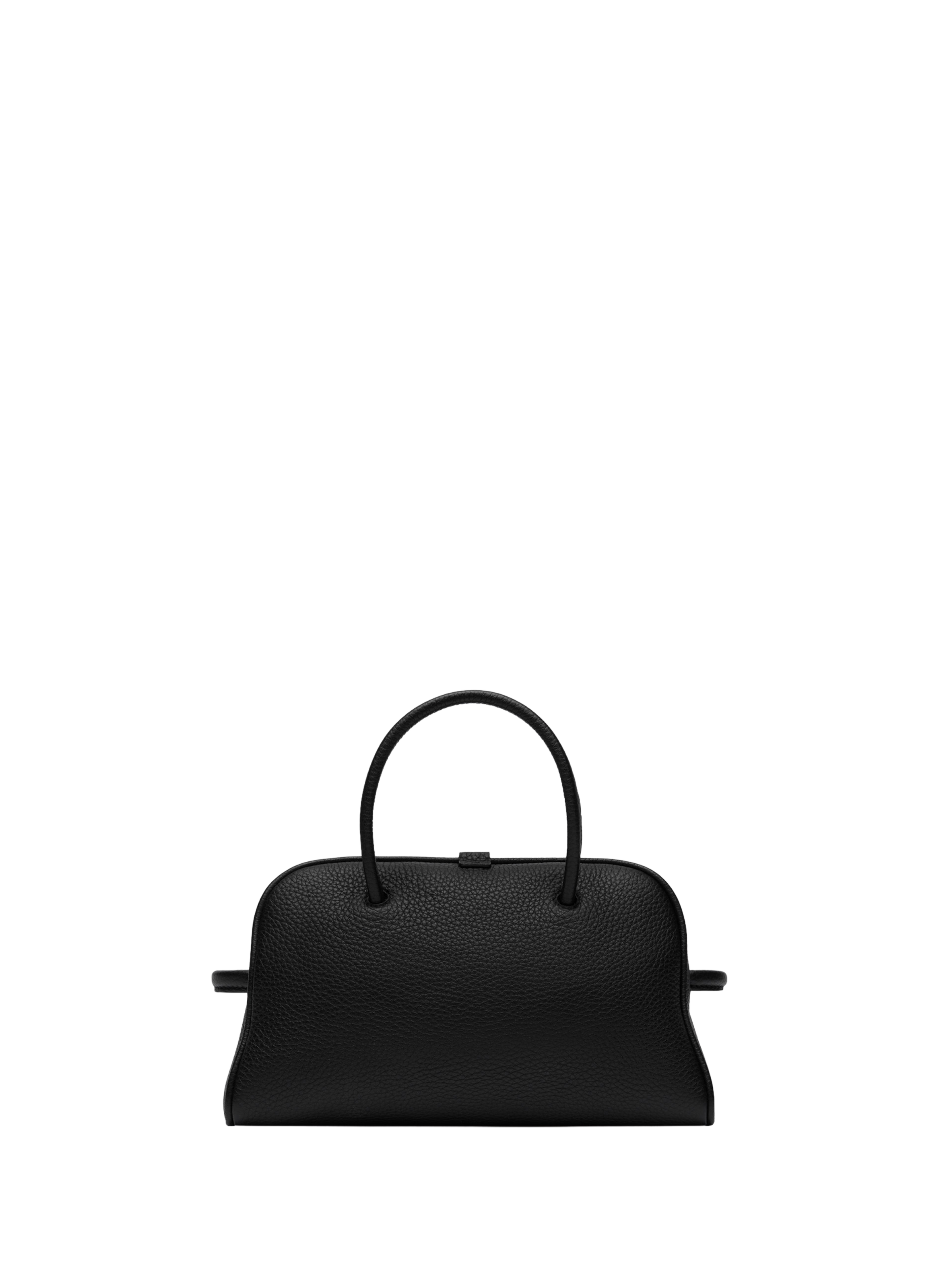<p>Sac Le Petit Turismo in grained leather</p> JACQUEMUS Black