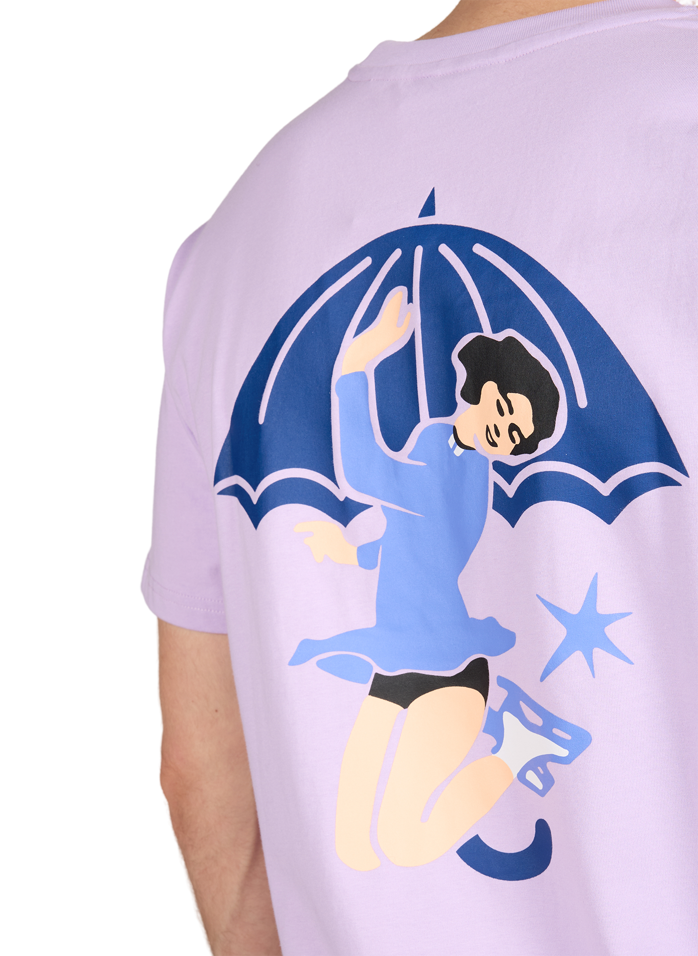 T-shirt Skating à manches courtes en coton HELAS CAPS Violet