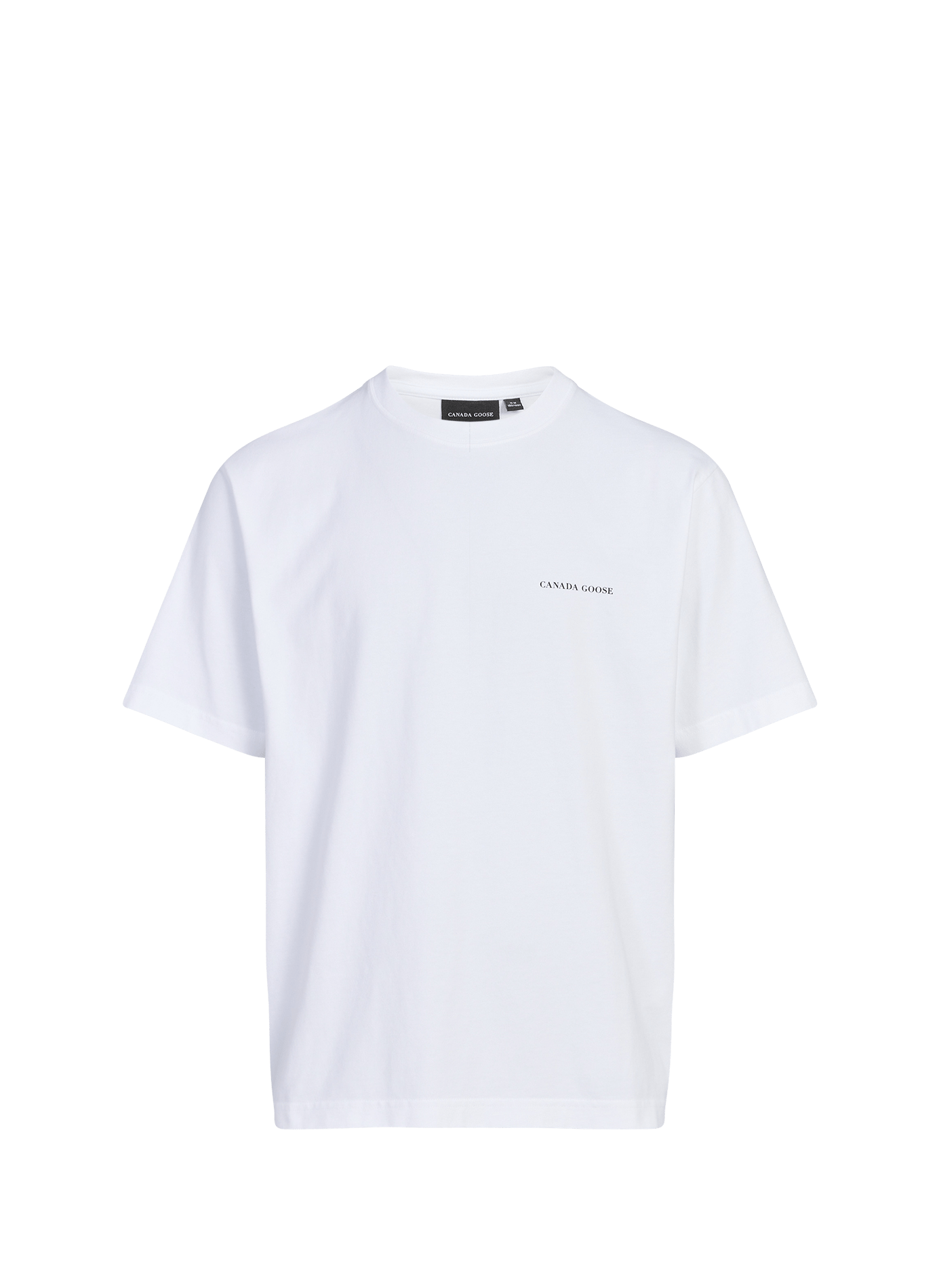 Printed cotton T-shirt CANADA GOOSE White