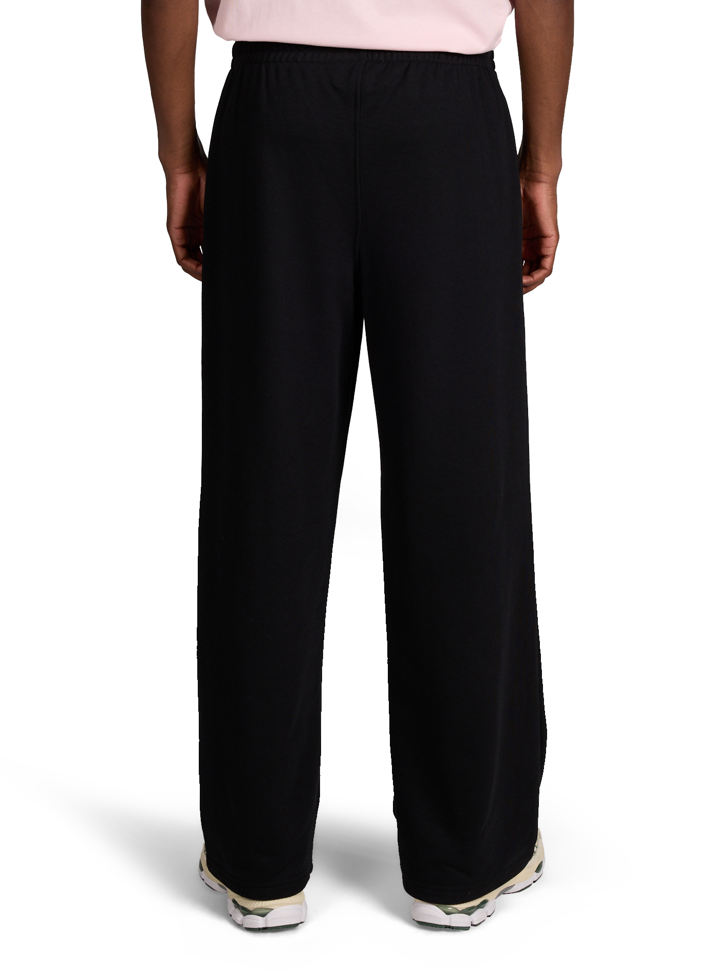 Pantalon de survêtement droit en coton mélangé GERTRUDE ET GASTON Noir