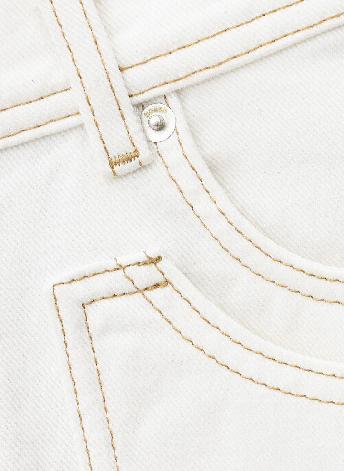 Short droit en coton bevy BA&SH Beige