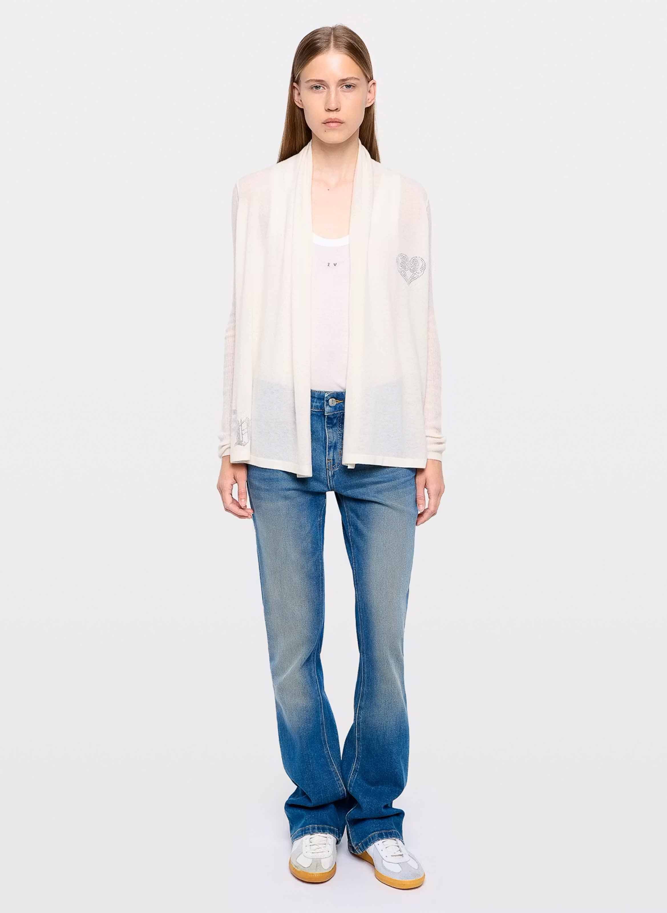 Cardigan ample en cachemire robyn ZADIG&VOLTAIRE Beige
