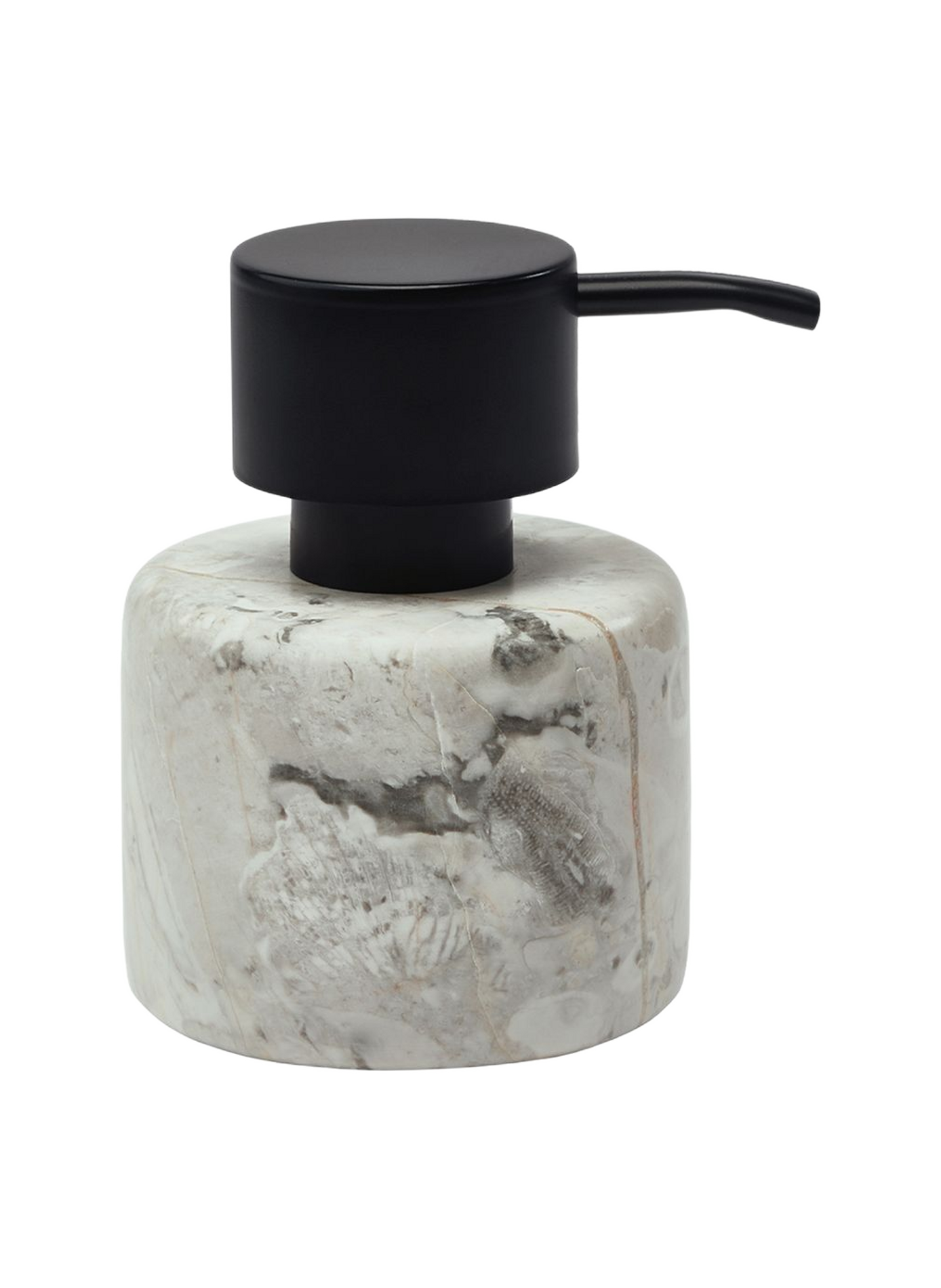 Seifenspender aus Marmor von Nero AQUANOVA Weiss