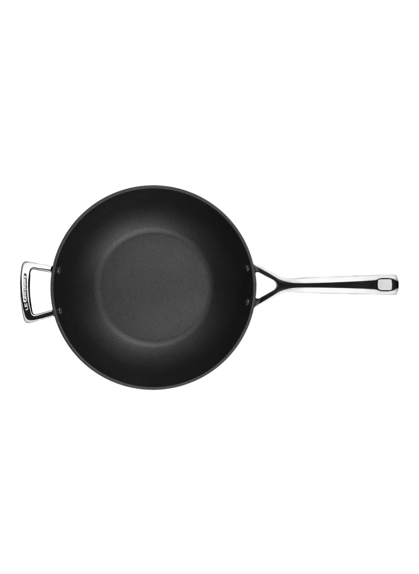 Non-stick Les Forgées Wok Pan LE CREUSET Black