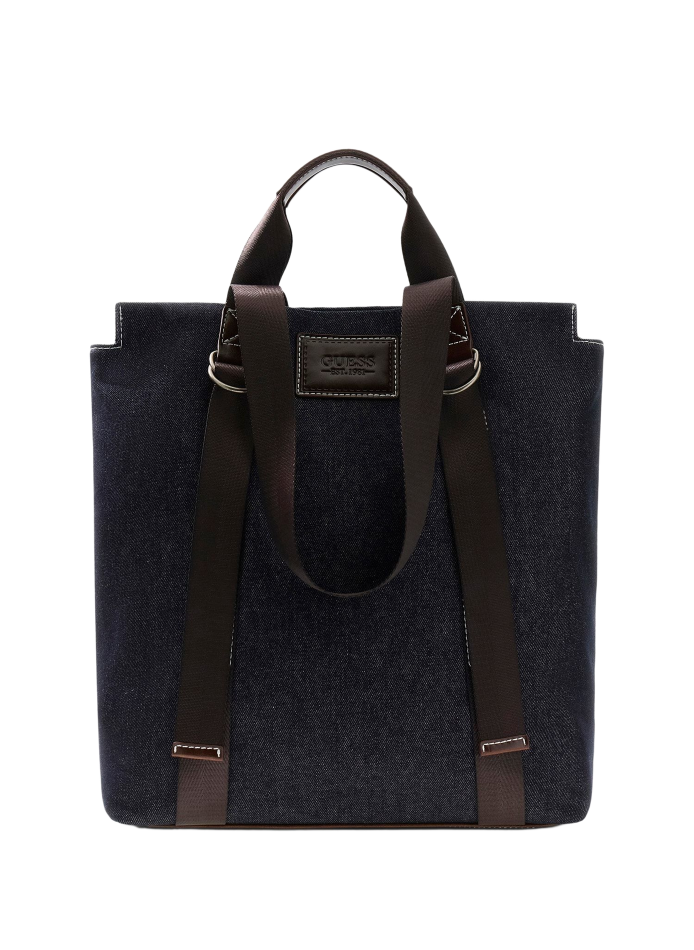 Ritstas tote bag Oslo van gemengd katoen GUESS Blauw