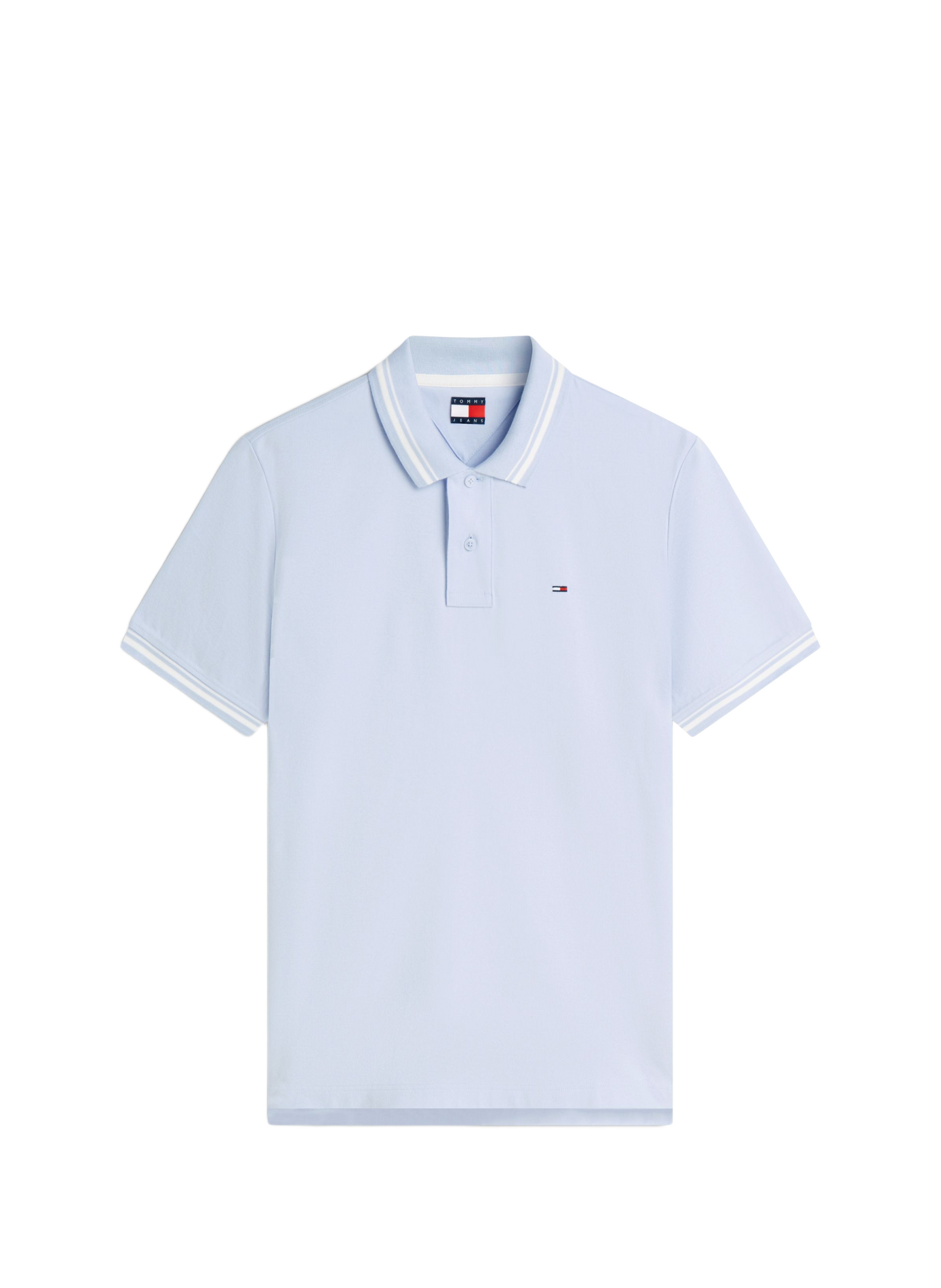 Polo droit manches courtes en coton TOMMY HILFIGER Multicolore