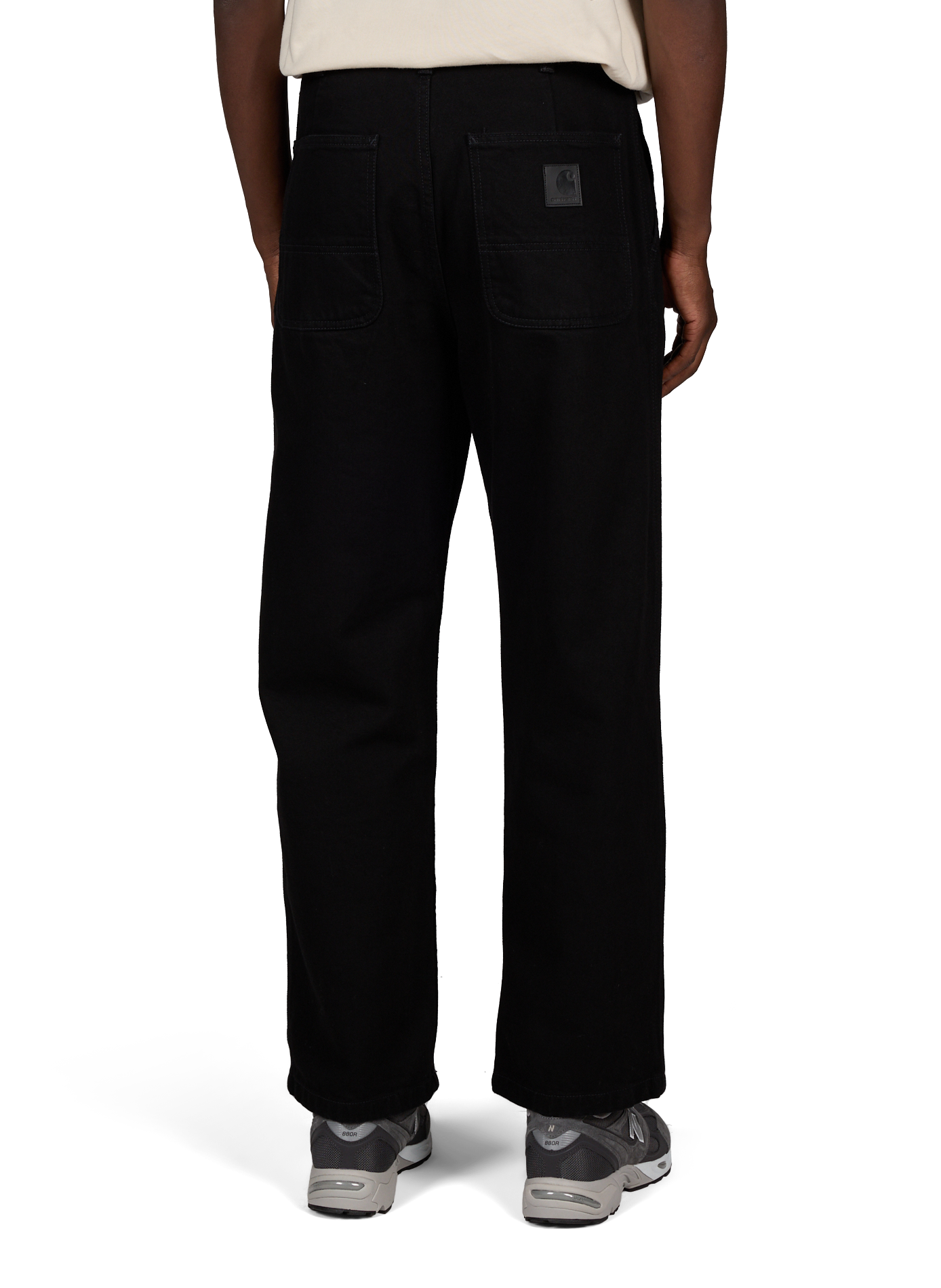 Wide pleated Jace Pant trousers in cotton CARHARTT WIP Black