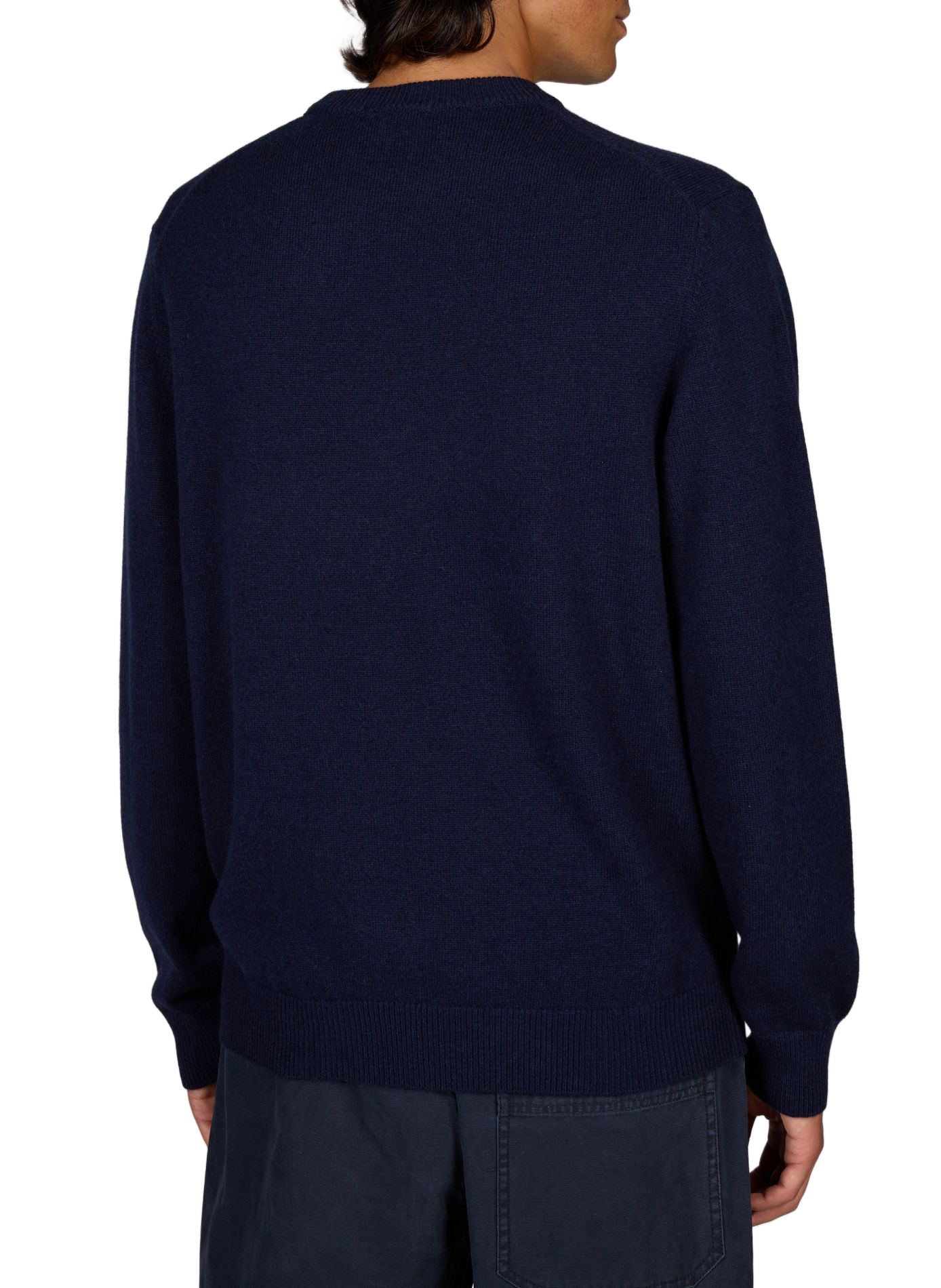 Straight wool and cotton pants BELLEROSE Blue