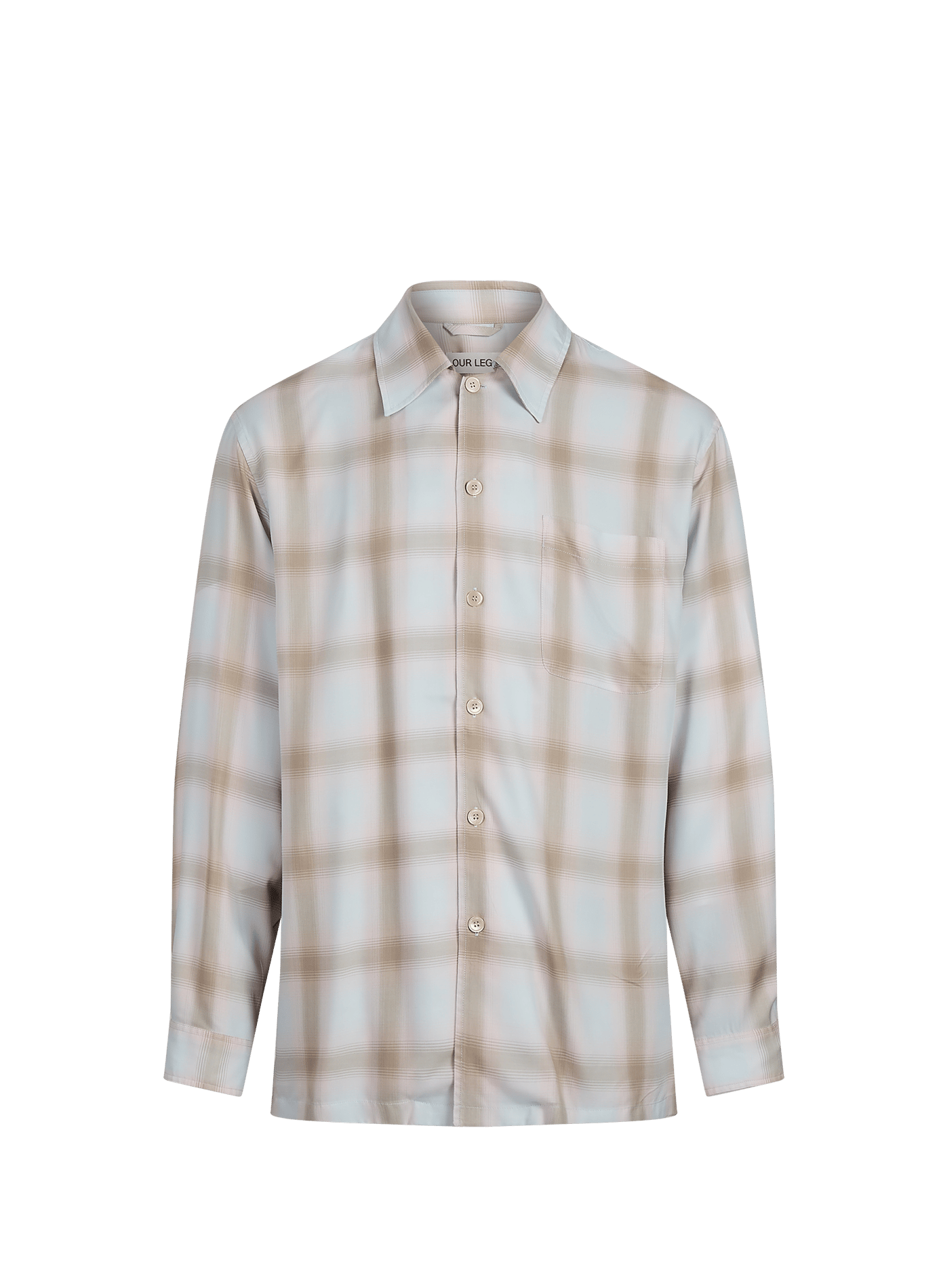 Oversized checked shirt OUR LEGACY Multicolour