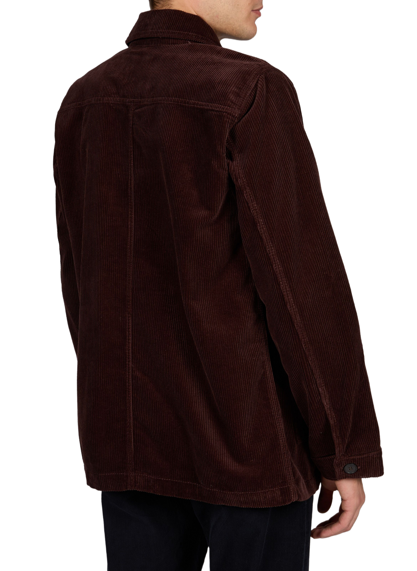 Straight Esteve jacket in ribbed cotton | Red LAFAURIE Men