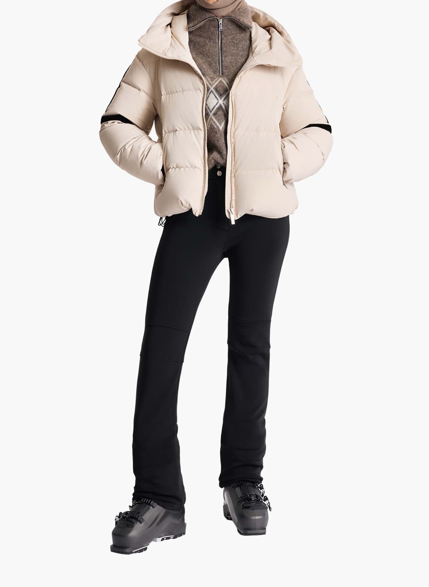 Doudoune barsy col capuche coupe oversize FUSALP Blanc