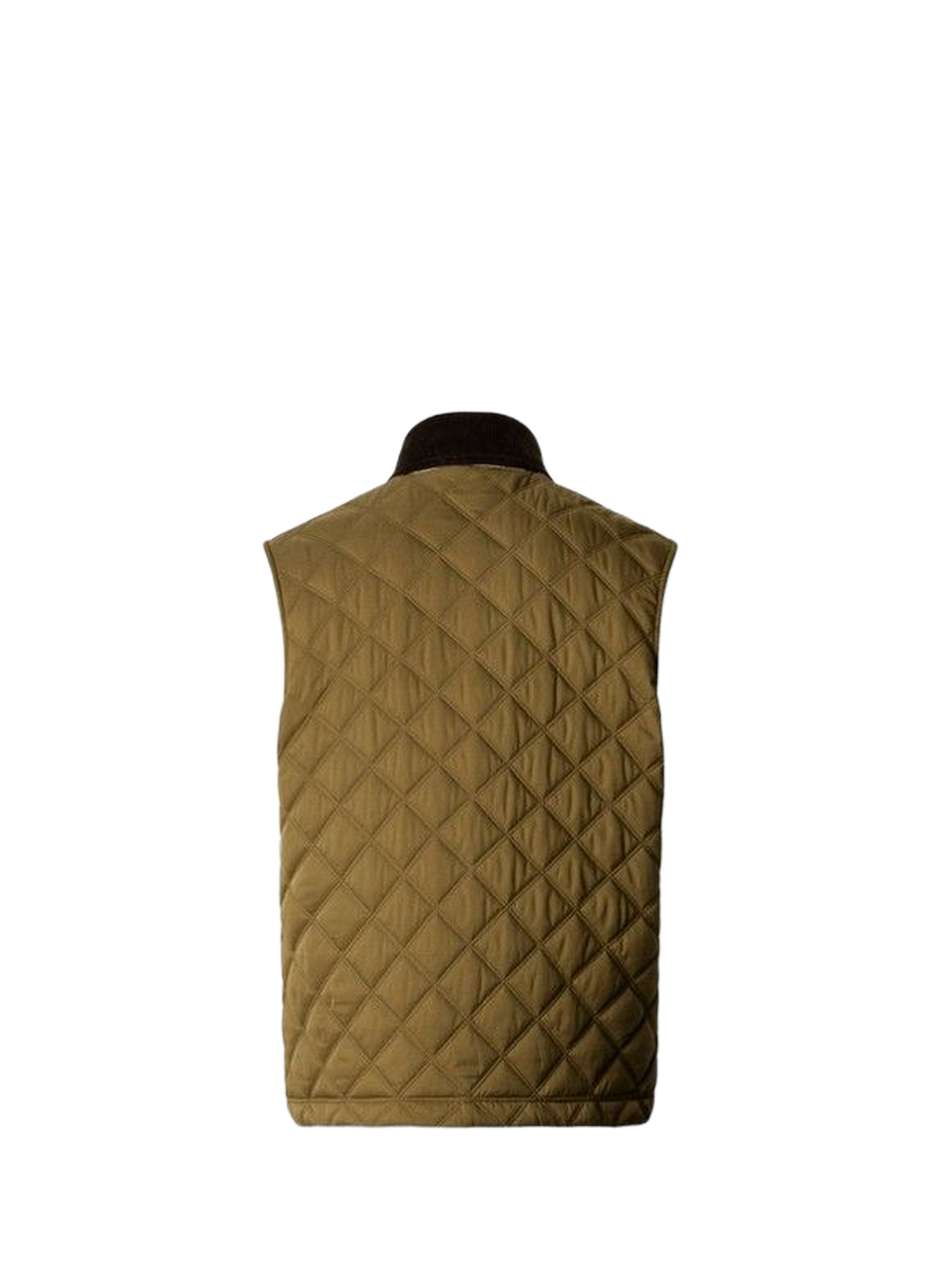 Giacca dritta imbottita con zip FACONNABLE Kaki