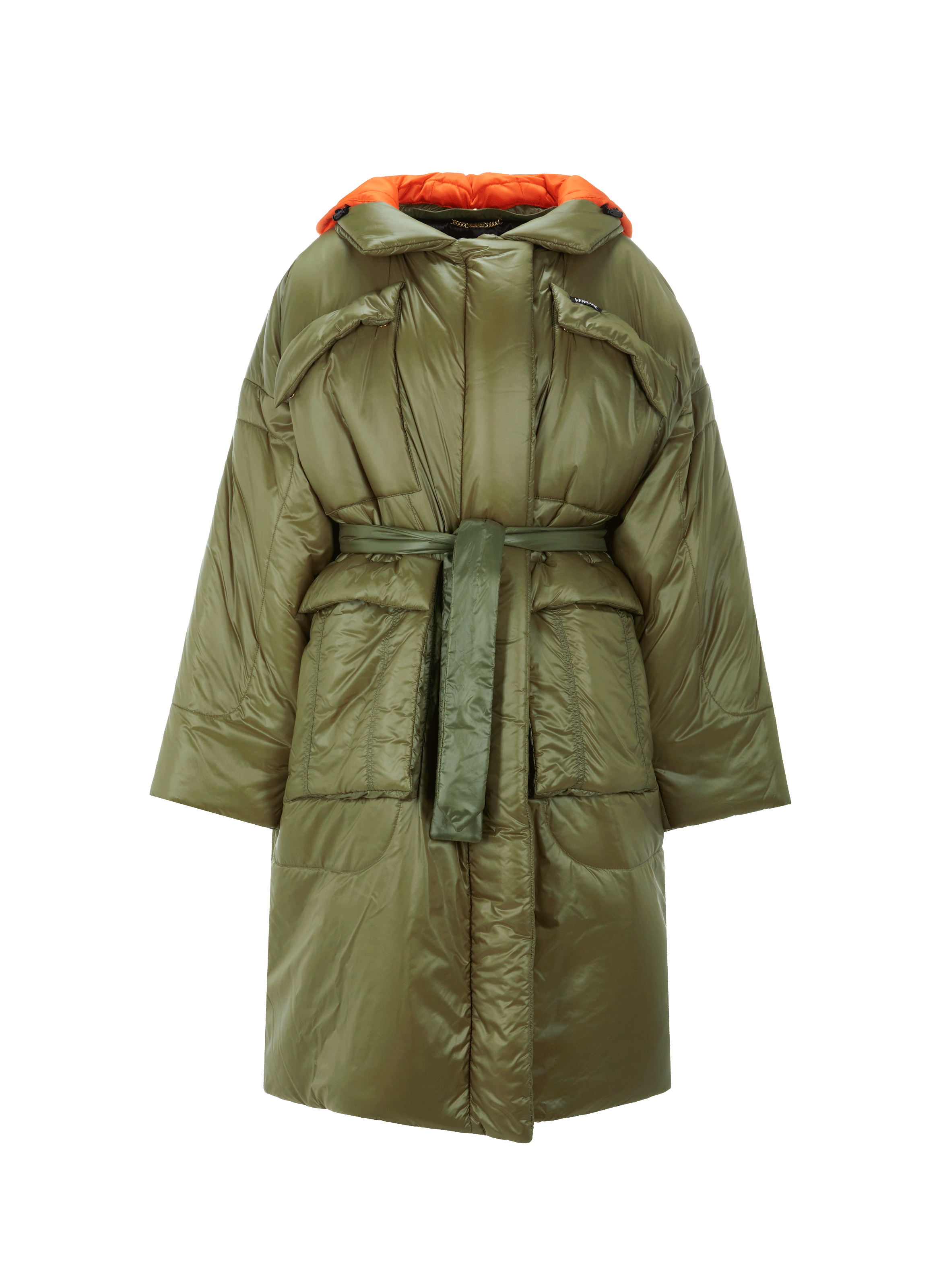 Doudoune longue à capuche