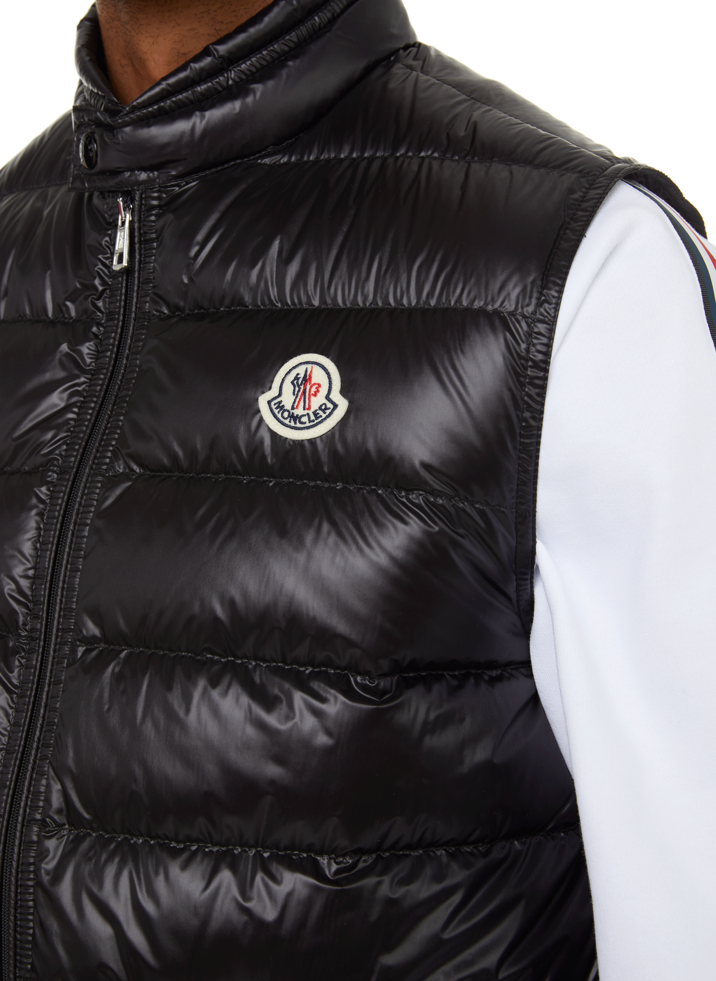 Gui sleeveless nylon down jacket MONCLER Black