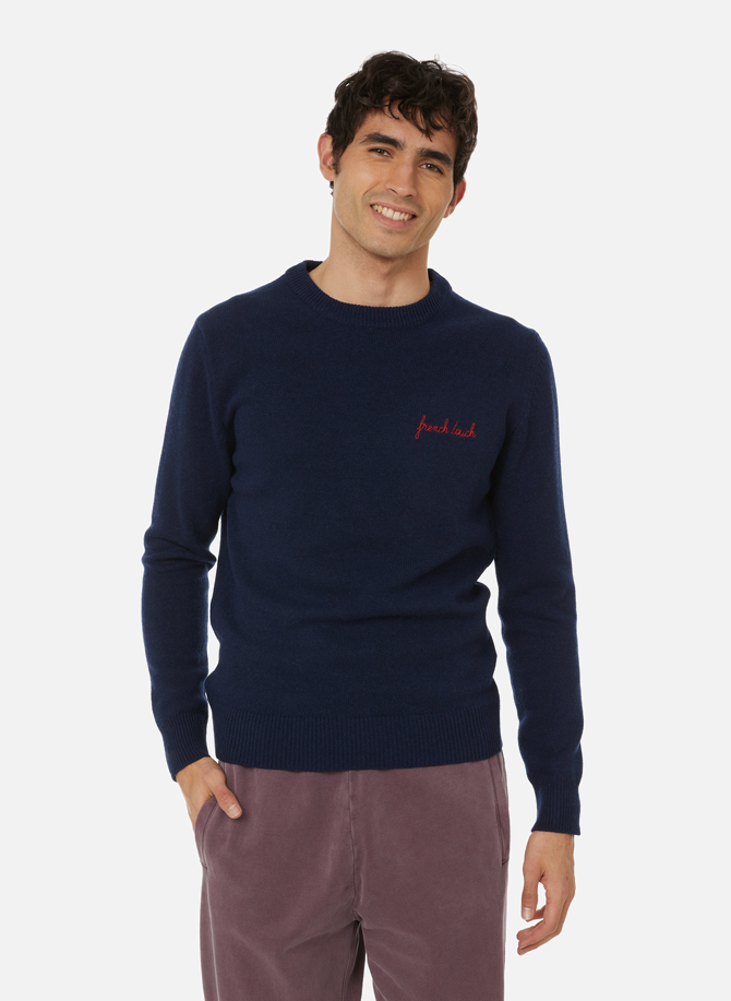 Grand Cerf recycled wool jumper MAISON LABICHE