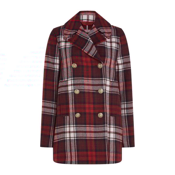 Veste en Tartan de laine