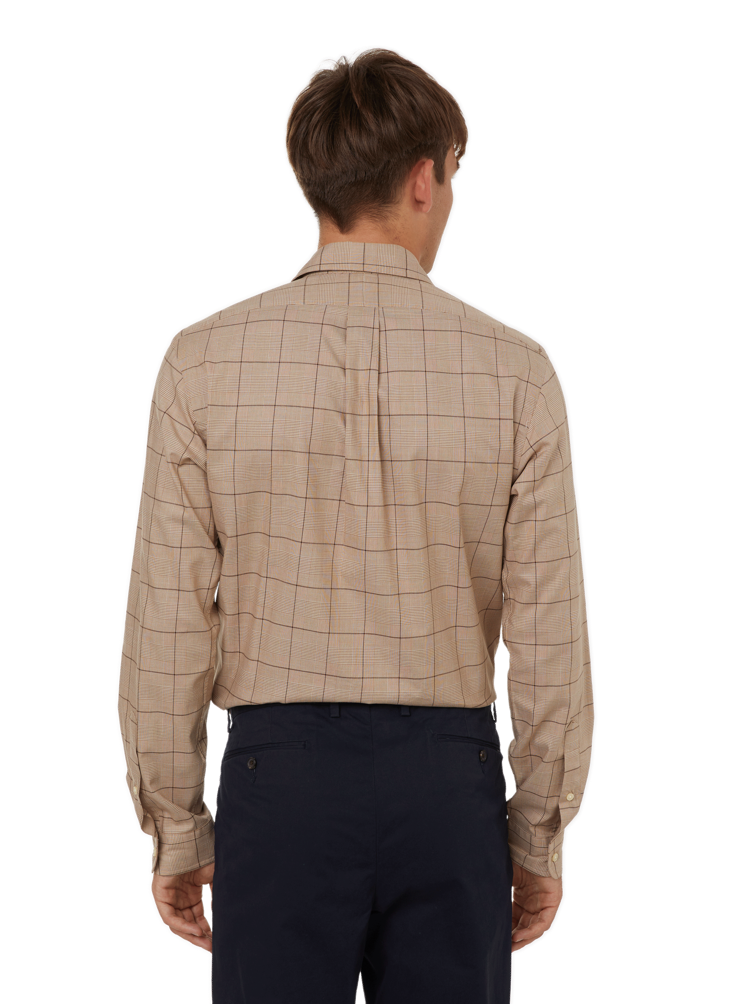 Cotton check shirt POLO RALPH LAUREN Brown