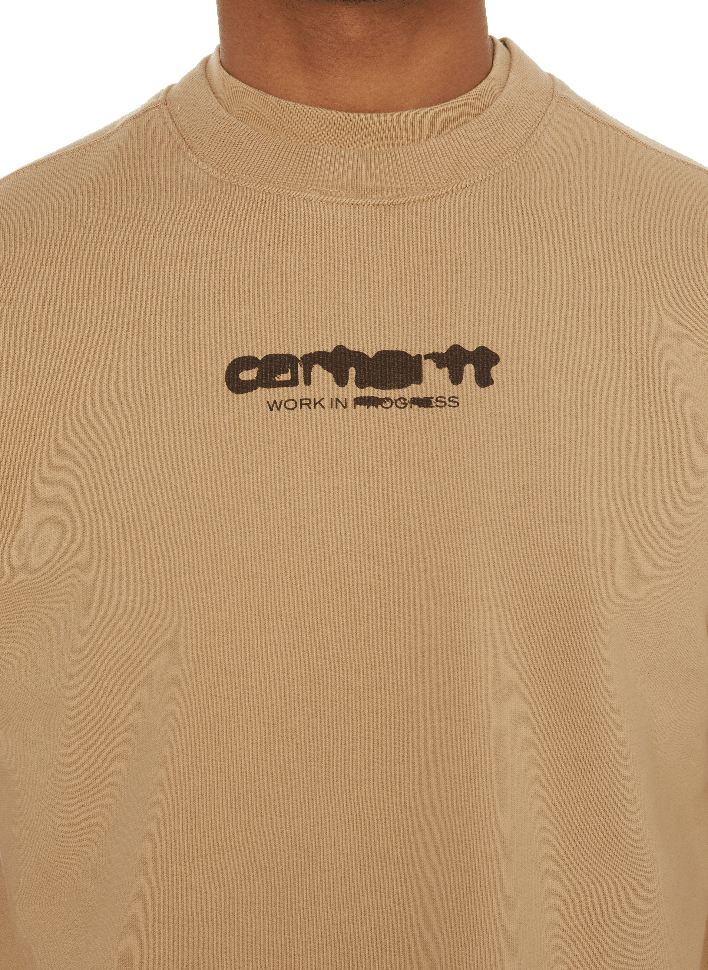 Cotton sweatshirt CARHARTT WIP Beige