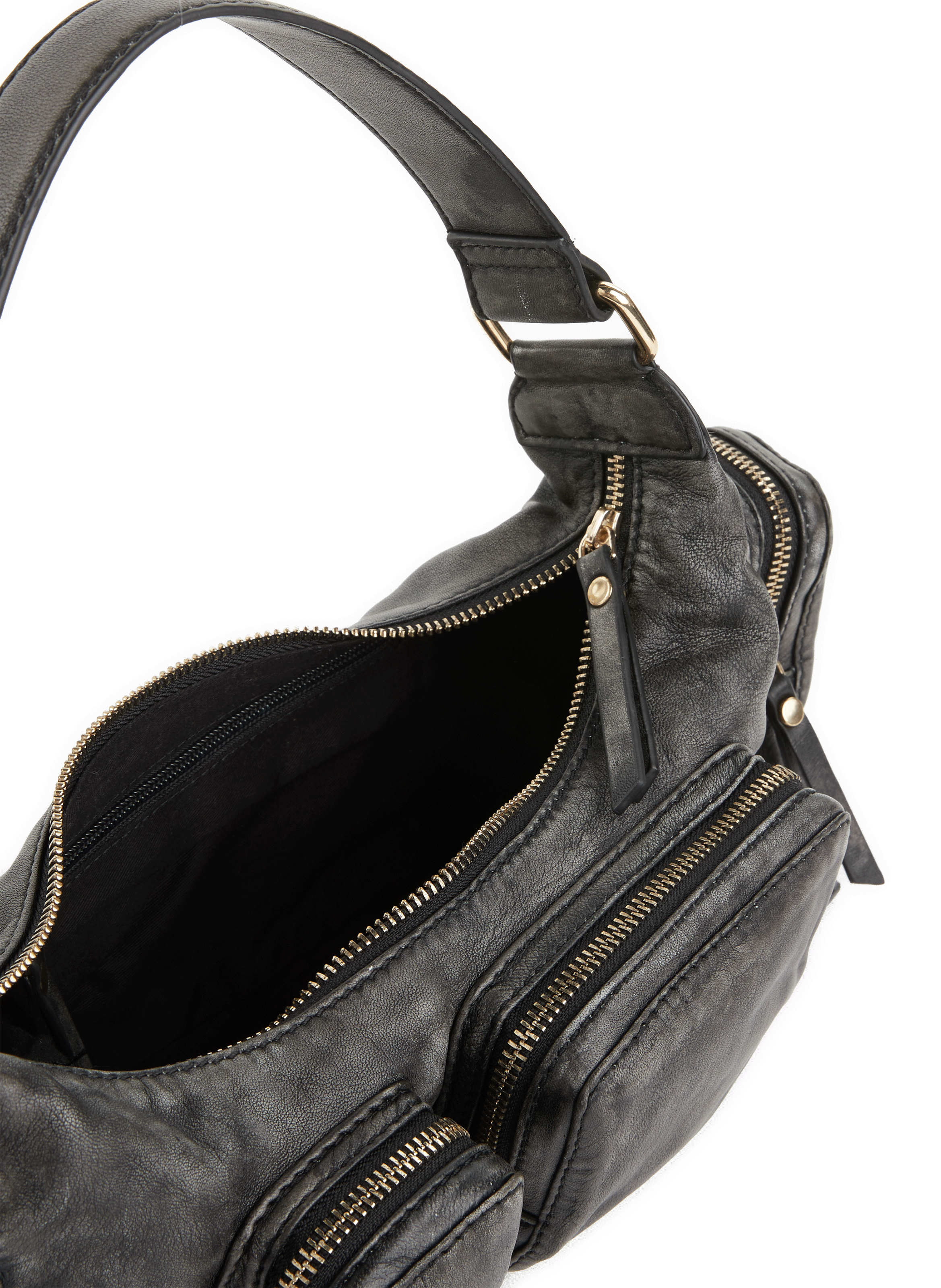 Dakota leather bag SAISON 1865 Grey