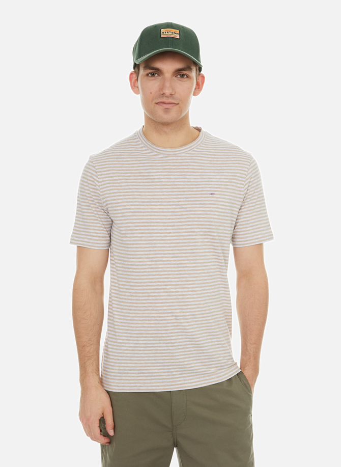Striped cotton T-shirt EDEN PARK