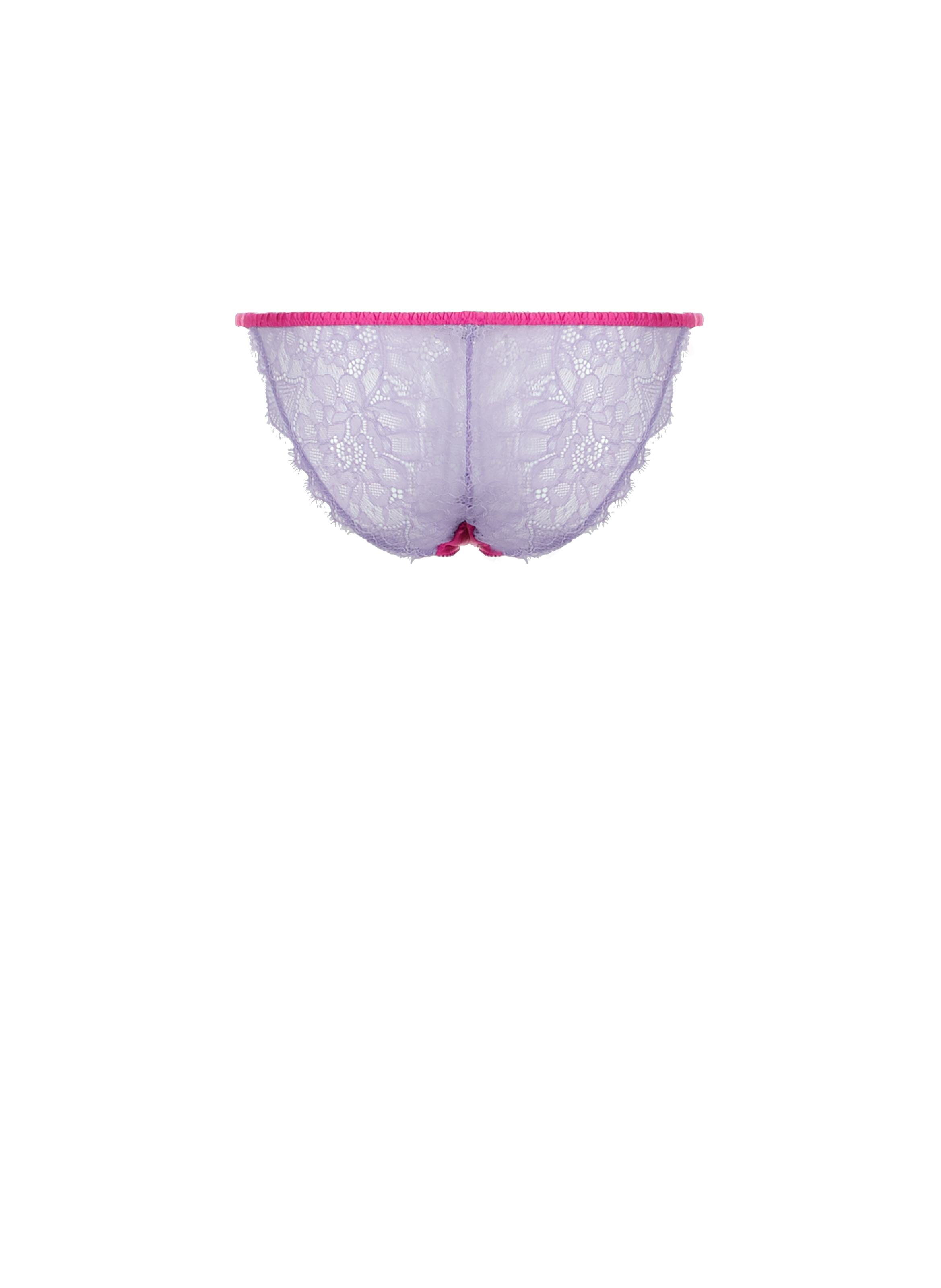 Culotte bi-matière LOVE STORIES Rose