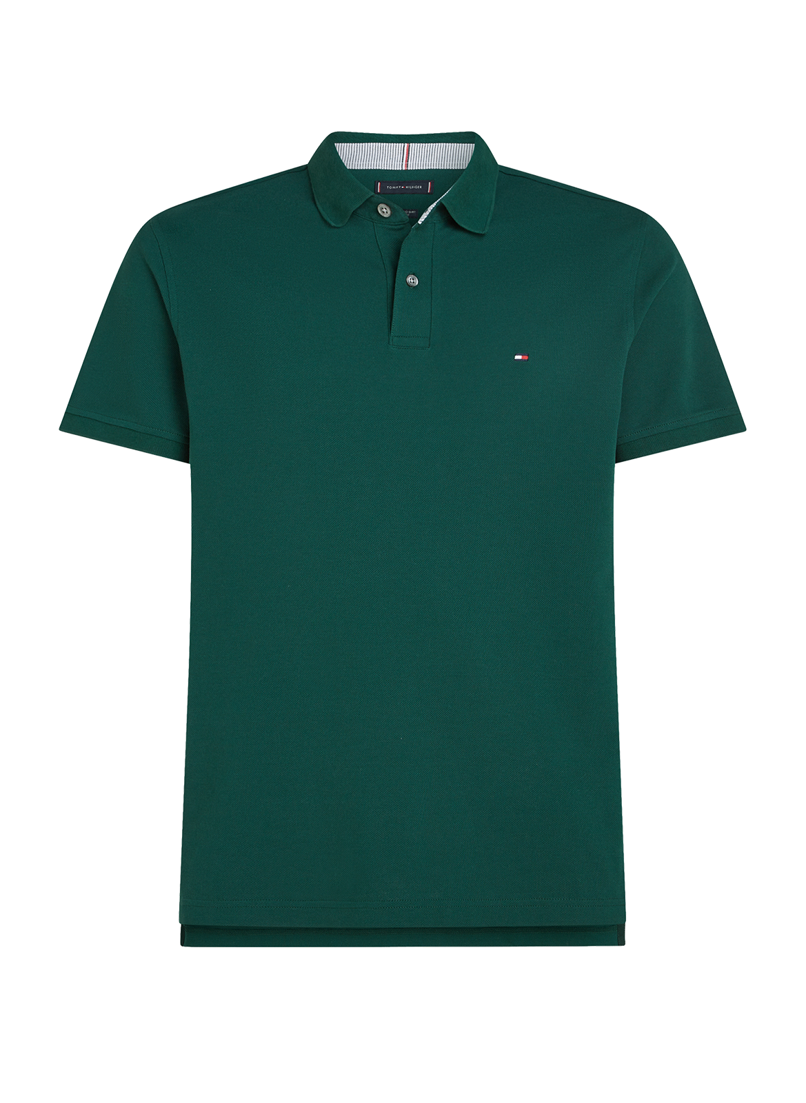 Organic cotton polo shirt TOMMY HILFIGER Green